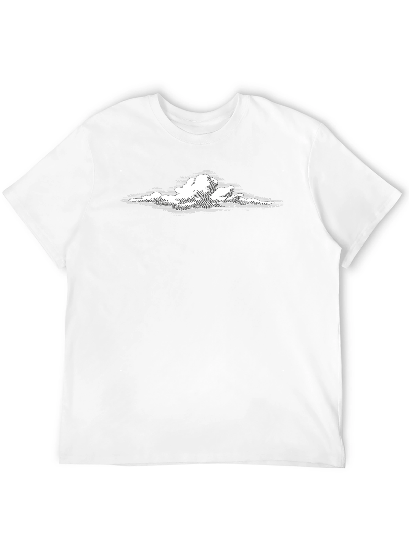 Black Cloud Graphic T-Shirt - Soft Cotton Blend view 12