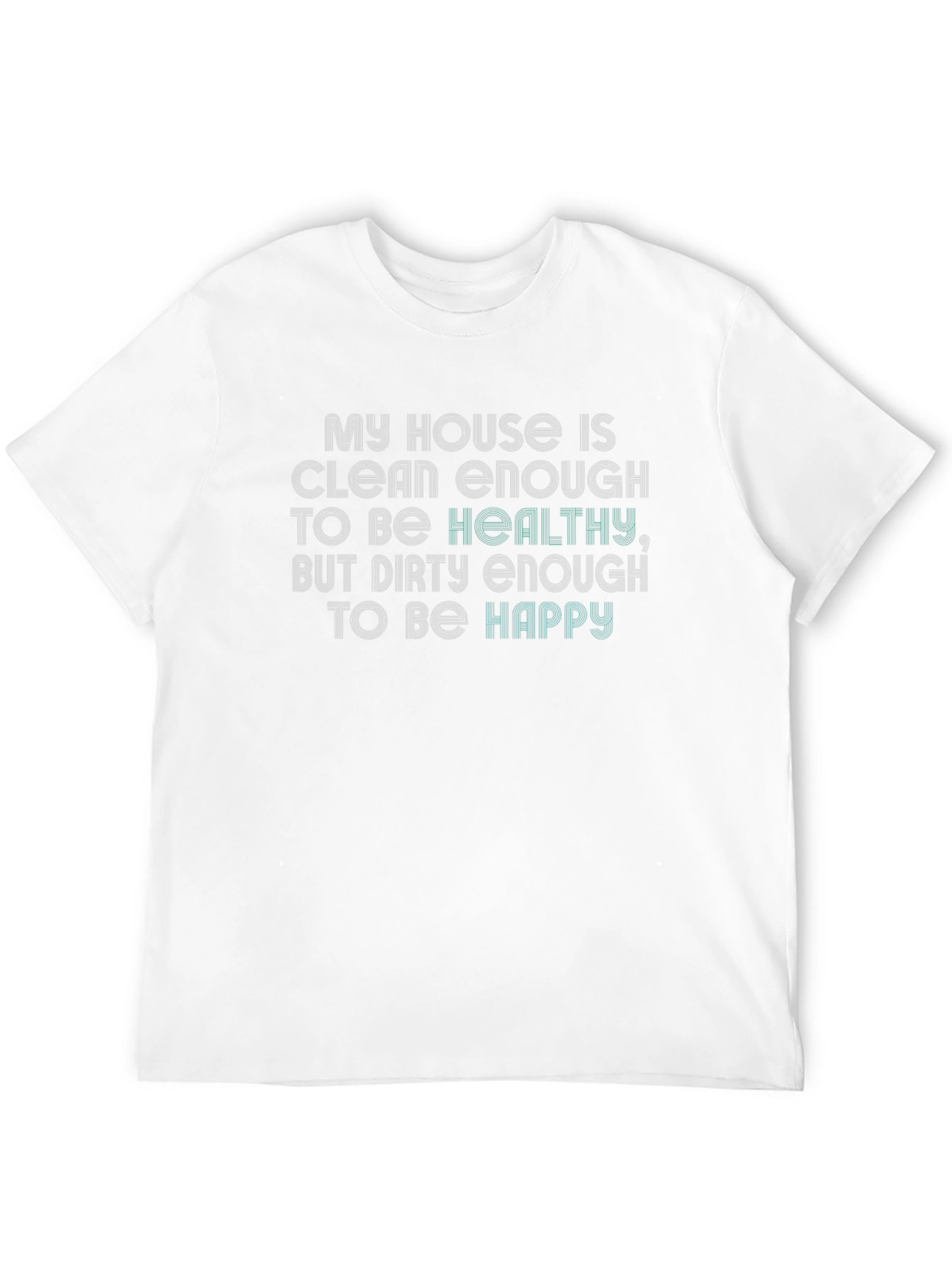 Black Clean Enough to Be Healthy T-Shirt view 12