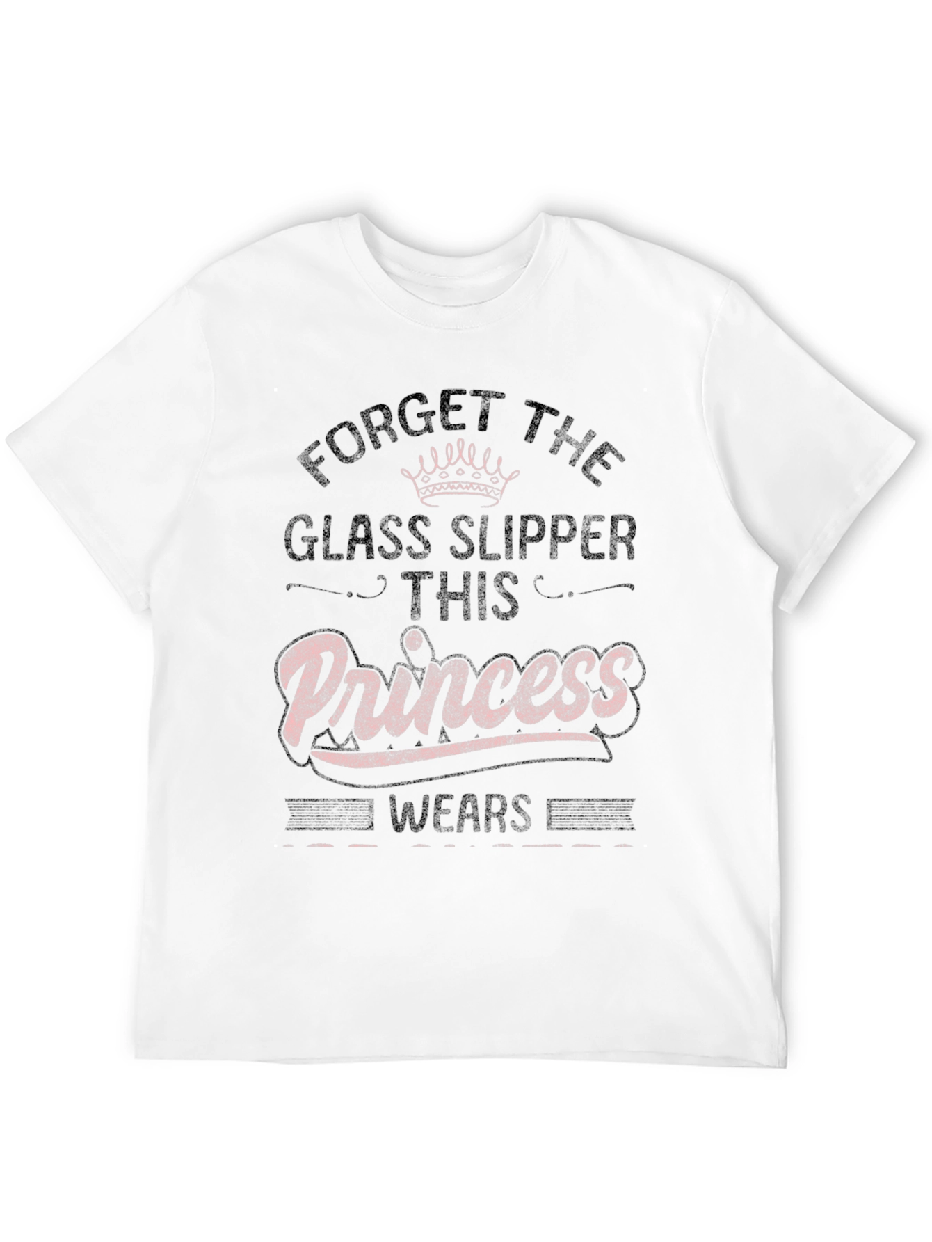 Black Princess Wears T-Shirt - Forget Glass Slippers view 12