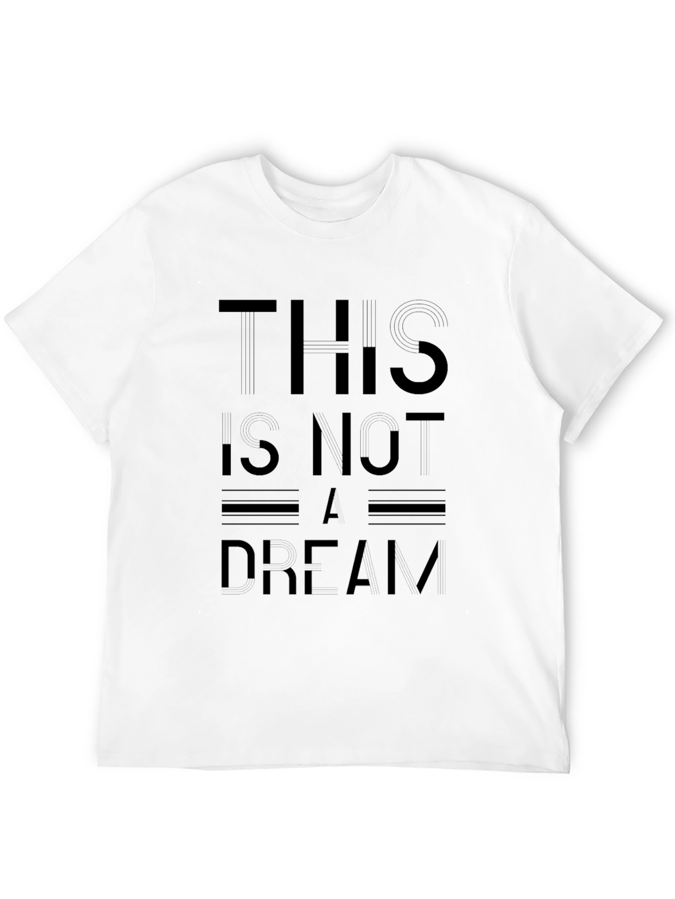 Black This Is Not A Dream Black Graphic Tee view 12