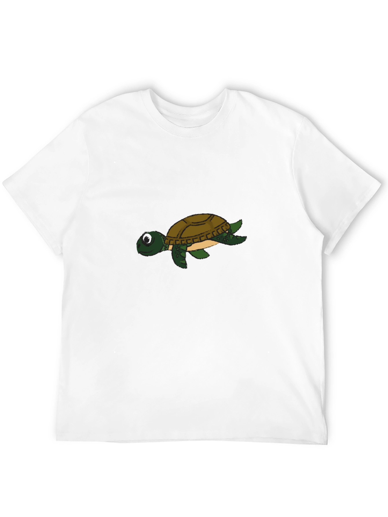 Black Turtle Graphic Black T-Shirt view 12