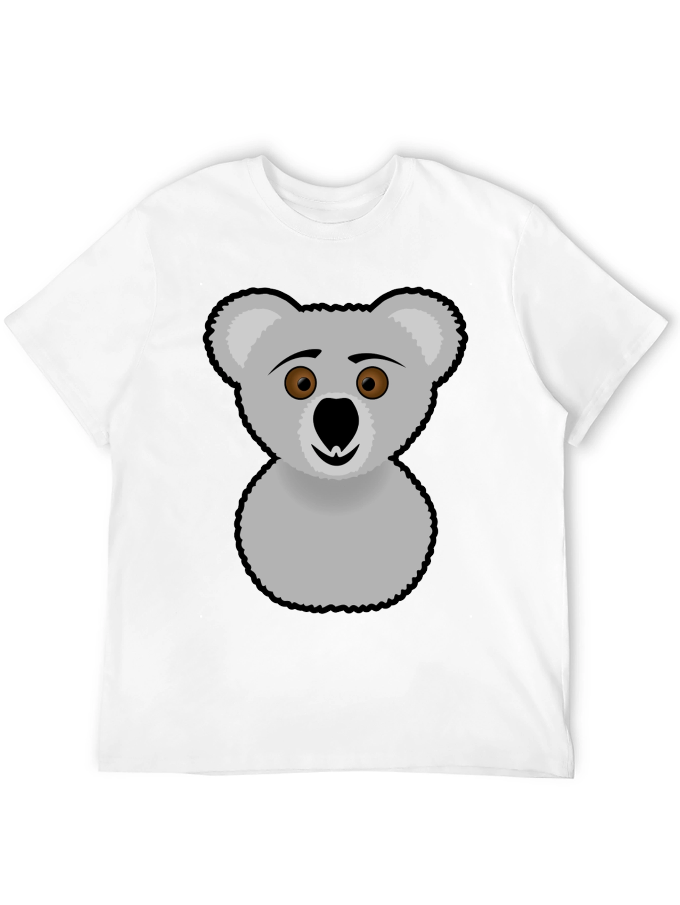 Black Koala Graphic Tee - Soft & Stylish view 12
