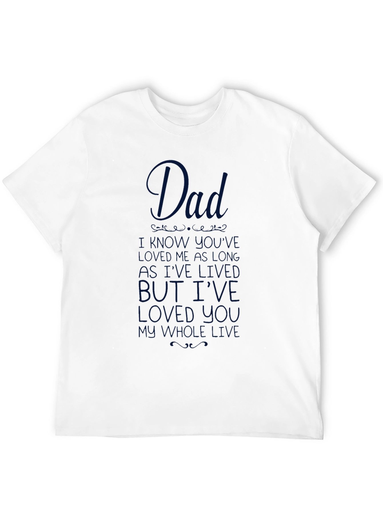 Black Dad I Haven't Known You as Long T-Shirt view 12