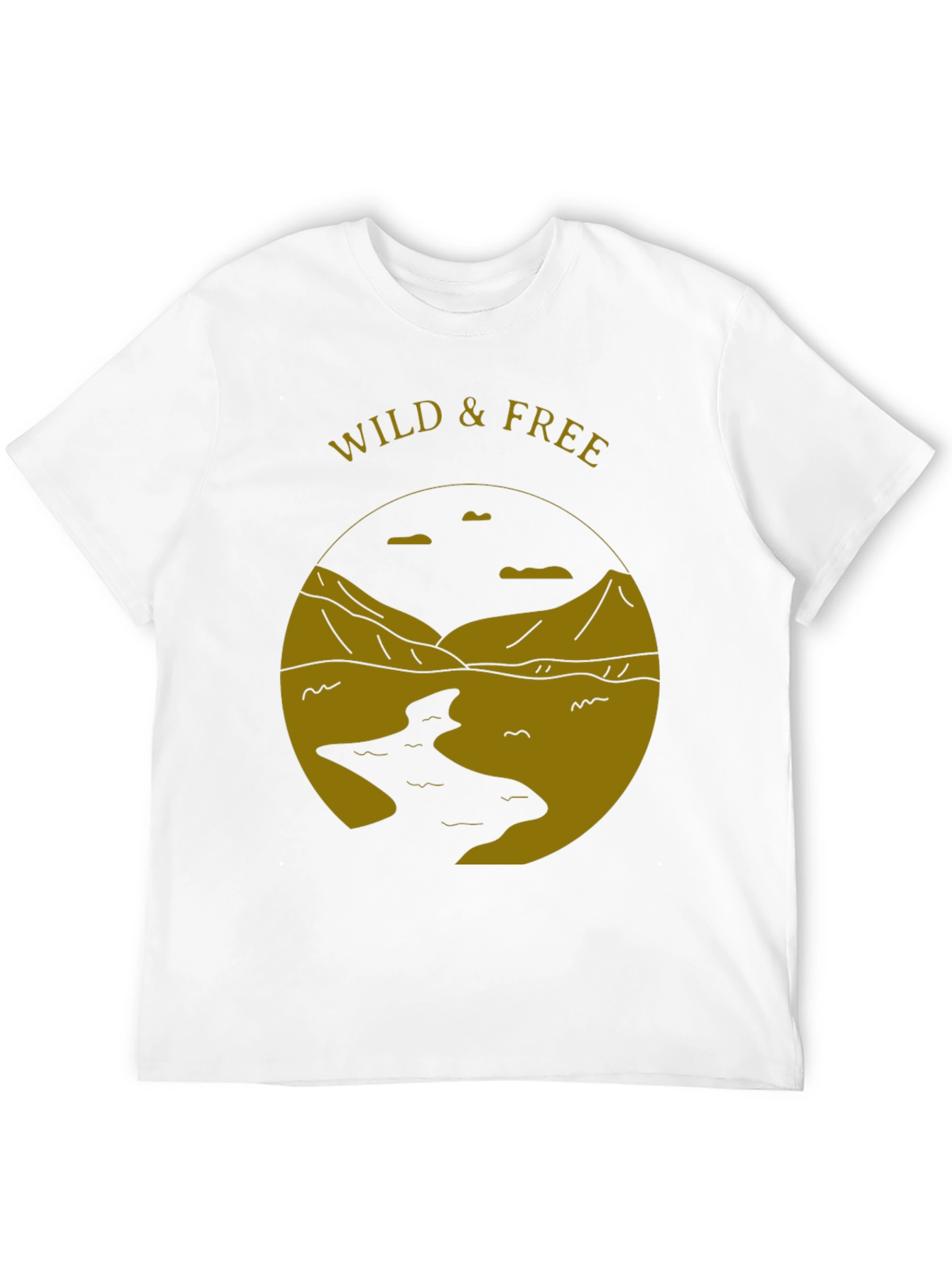 Black Wild & Free Graphic Tee - Black T-Shirt view 12