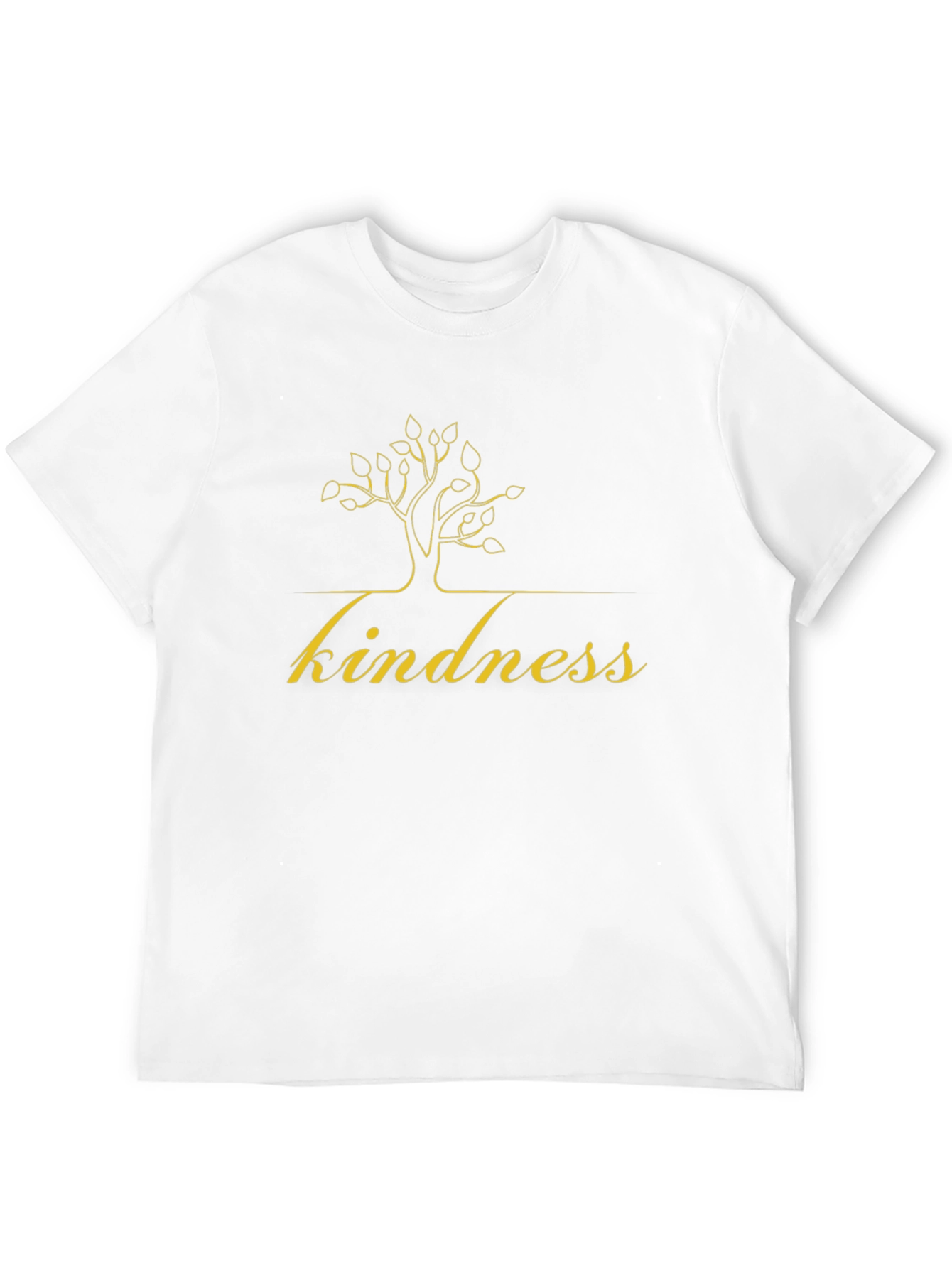 Black Kindness Tree Graphic Tee - Soft Cotton Blend view 12