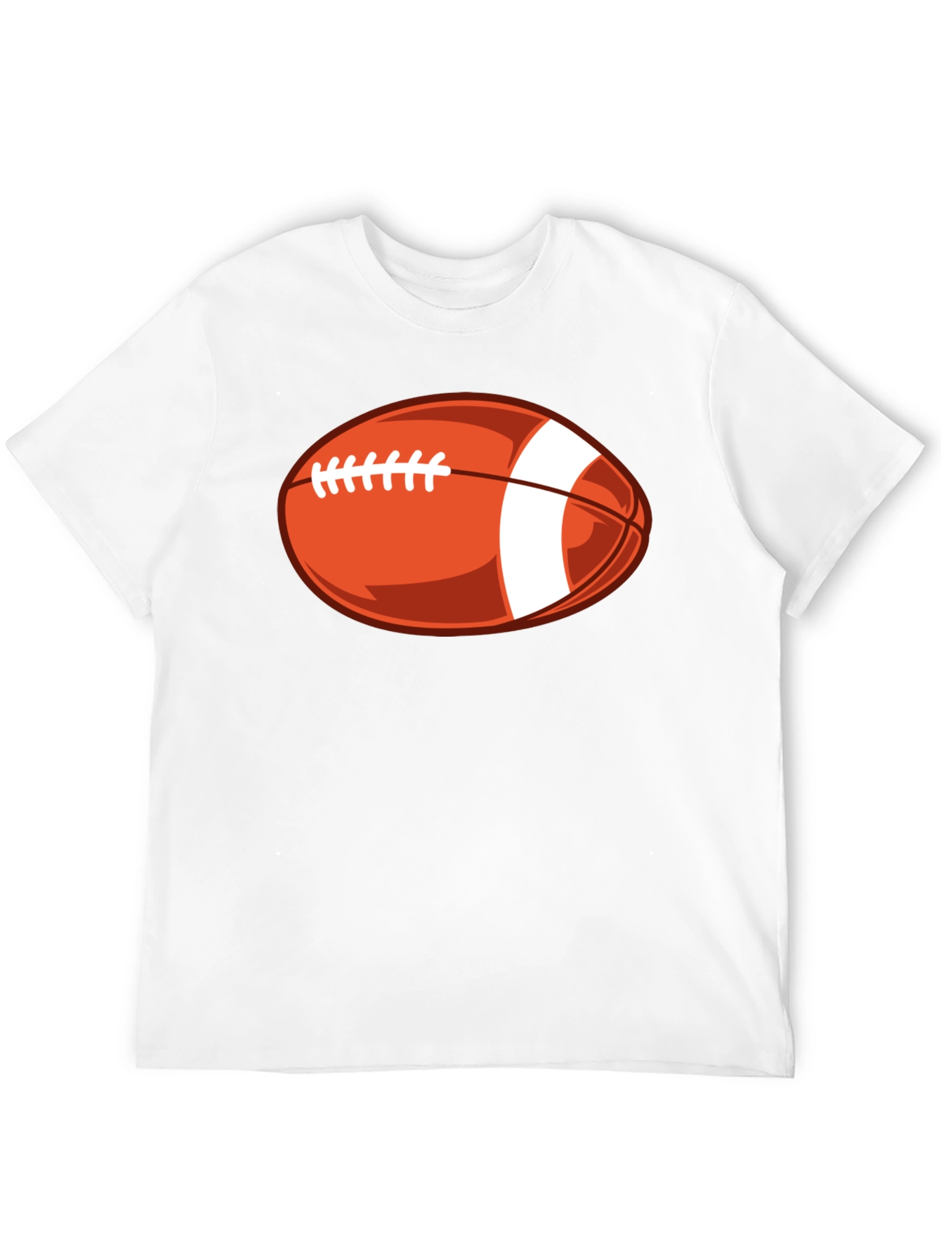 Black Football Graphic Tee - Stylish Black T-Shirt view 12