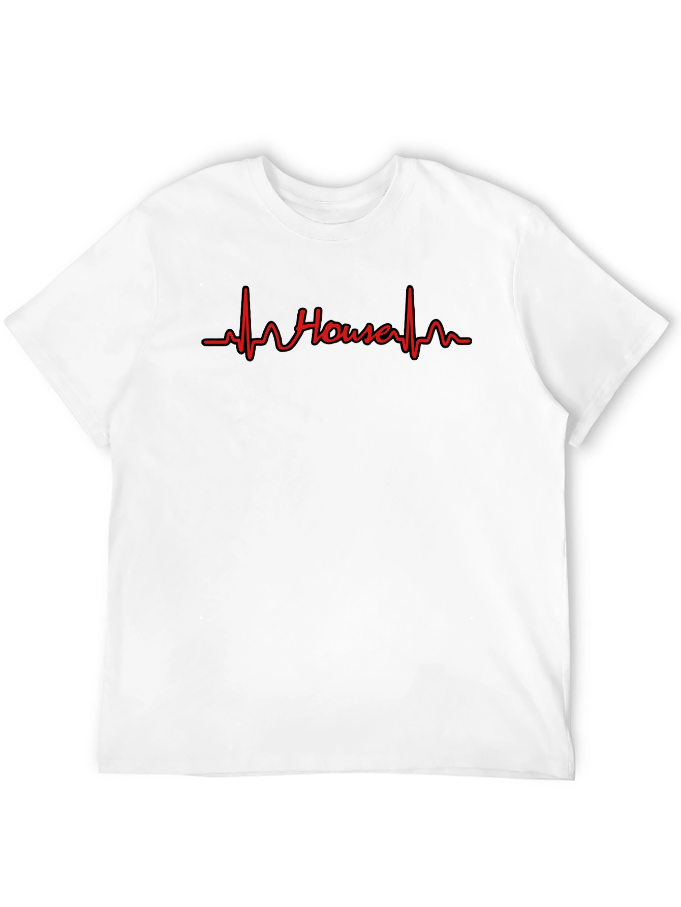 House Music Heartbeat T-Shirt - Black - 12