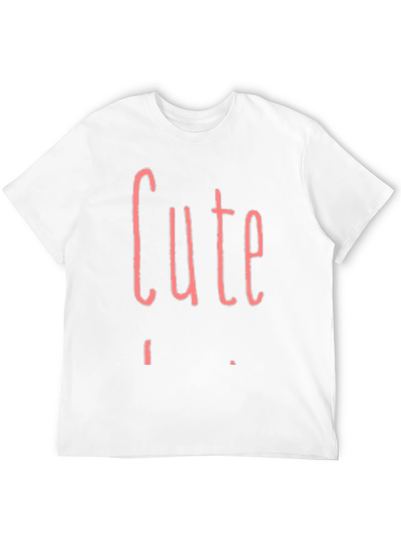 Black Cute Graphic Tee - Black Unisex T-Shirt view 12