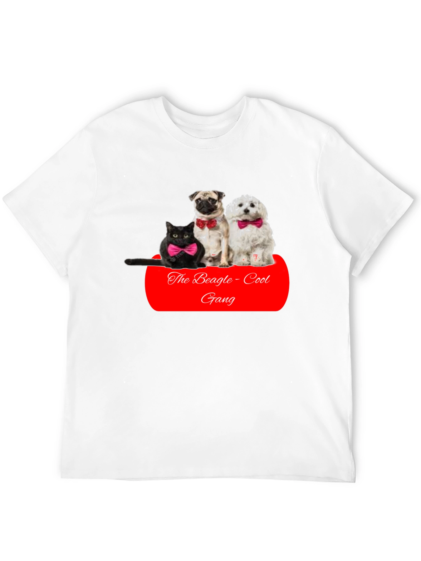 Black The Beagle-Cool Gang T-Shirt view 12