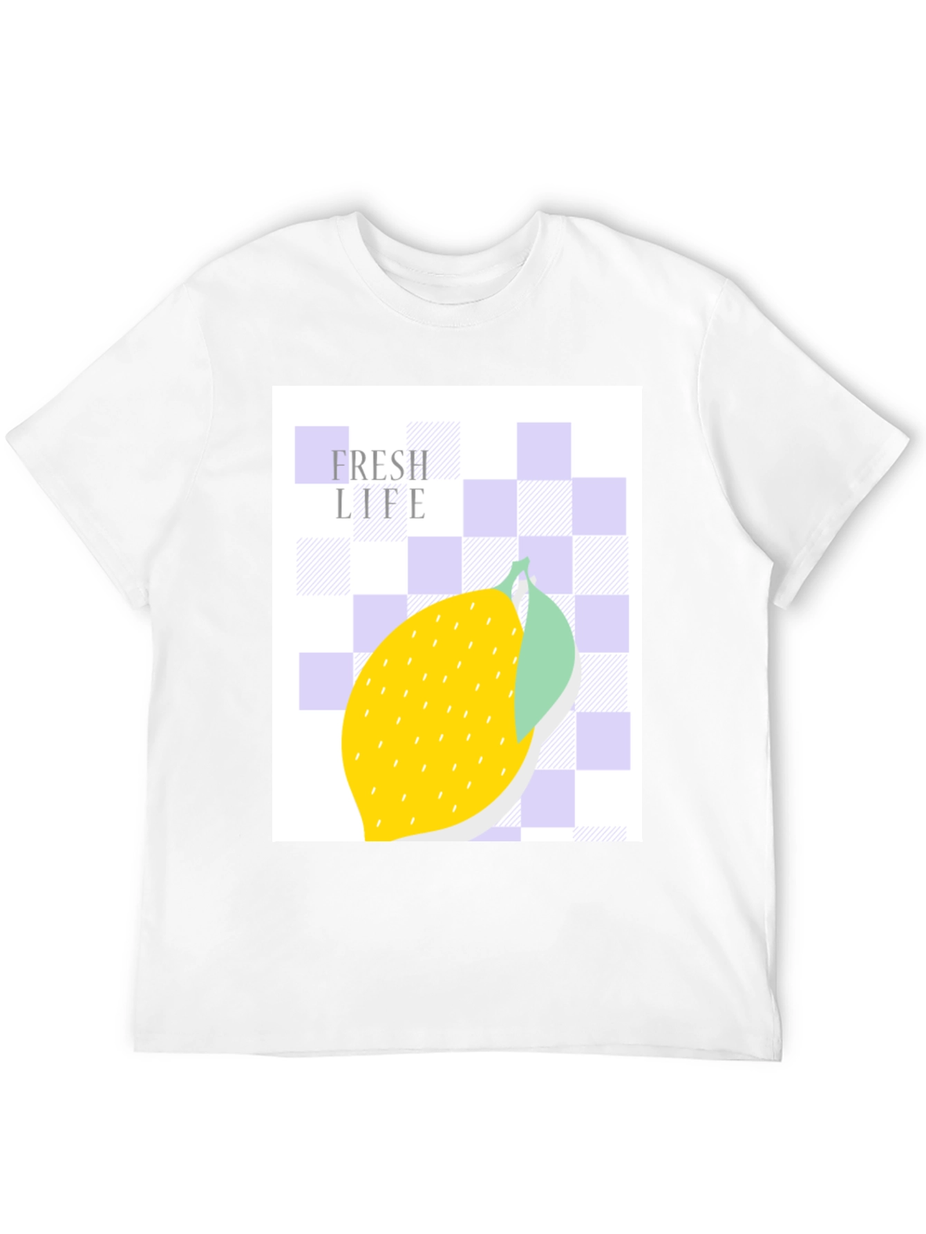 Black Fresh Life Graphic Tee - Soft Cotton Blend view 12