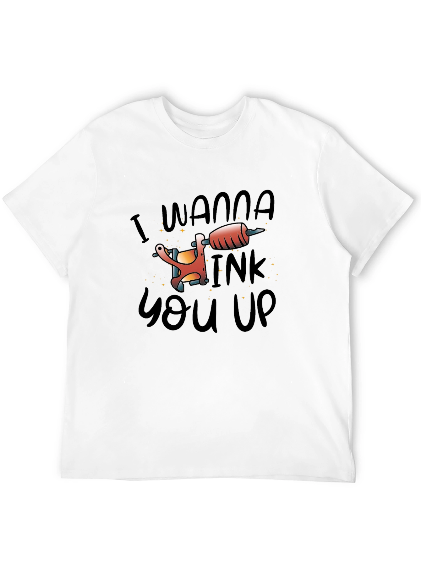 Black I Wanna Ink You Up Tattoo T-Shirt view 12