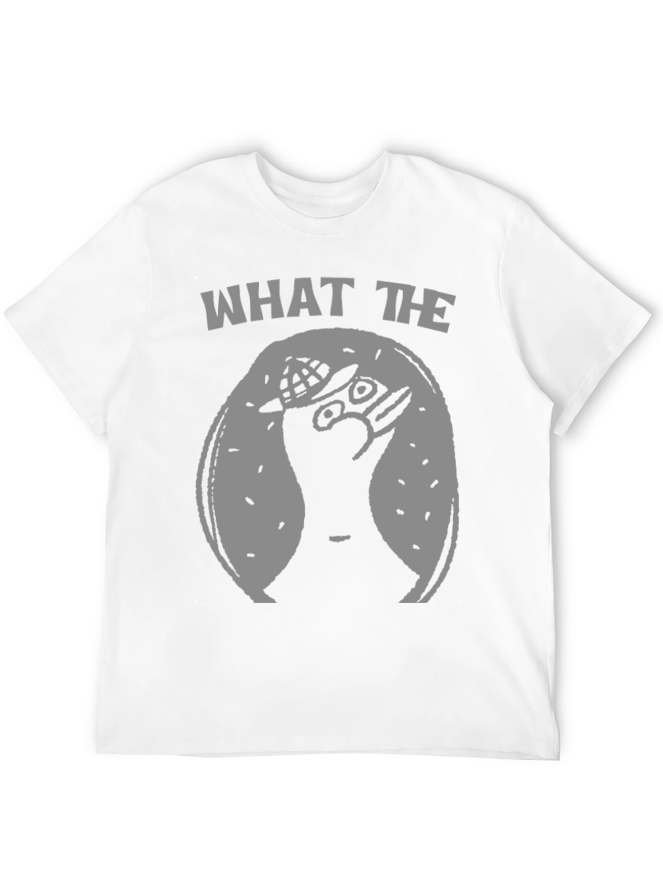 Black What The Meme T-Shirt - Funny Graphic Tee view 12