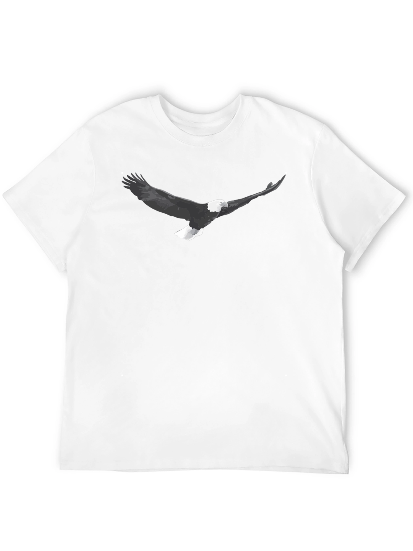 Black Eagle Graphic Black T-Shirt view 12