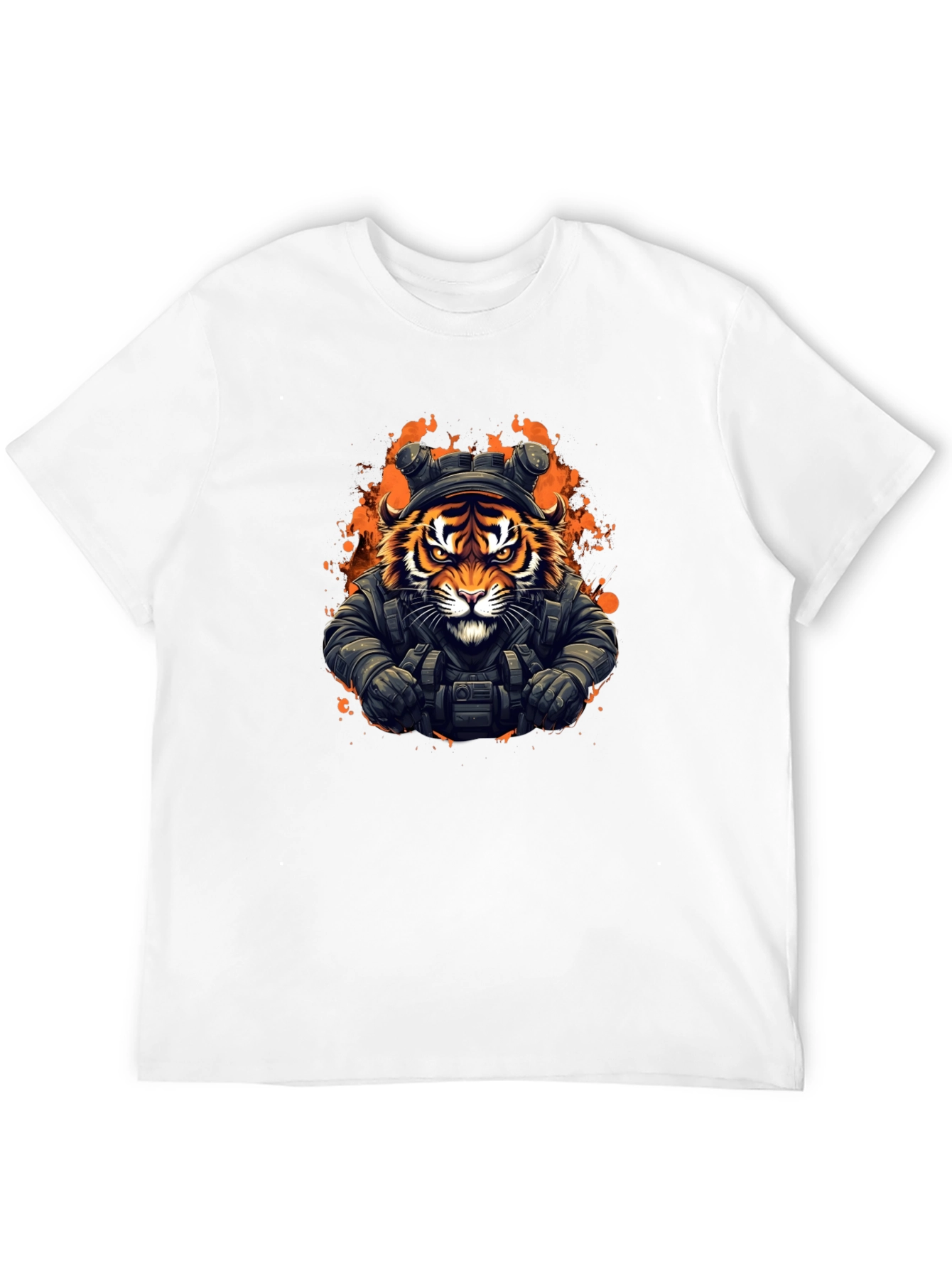 Black Tiger Tactical T-Shirt - Urban Style view 12