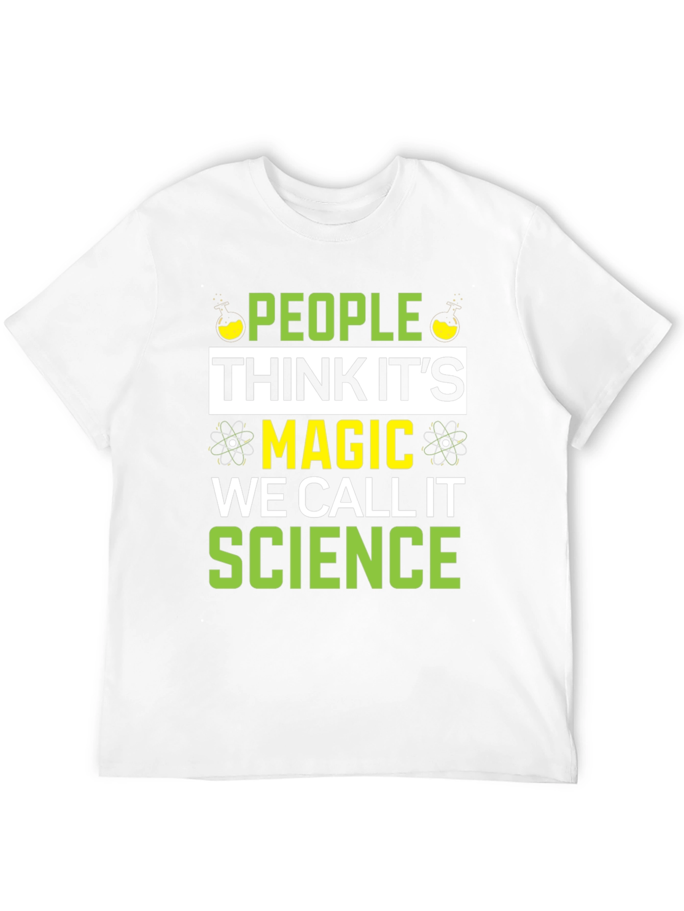 Black Science Magic T-Shirt - Funny Gift for Scientists view 12