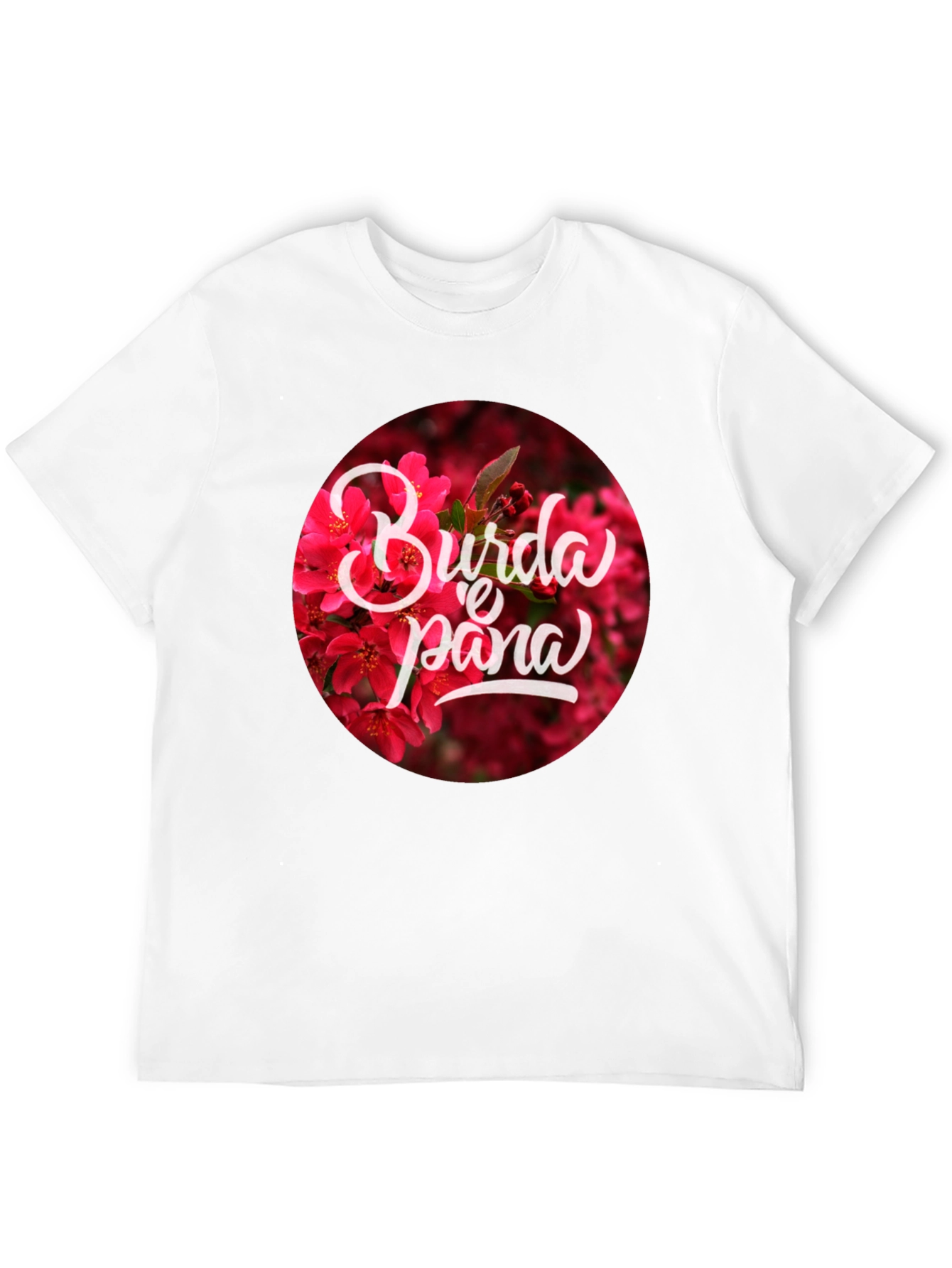 Black Floral Print Graphic T-Shirt view 12