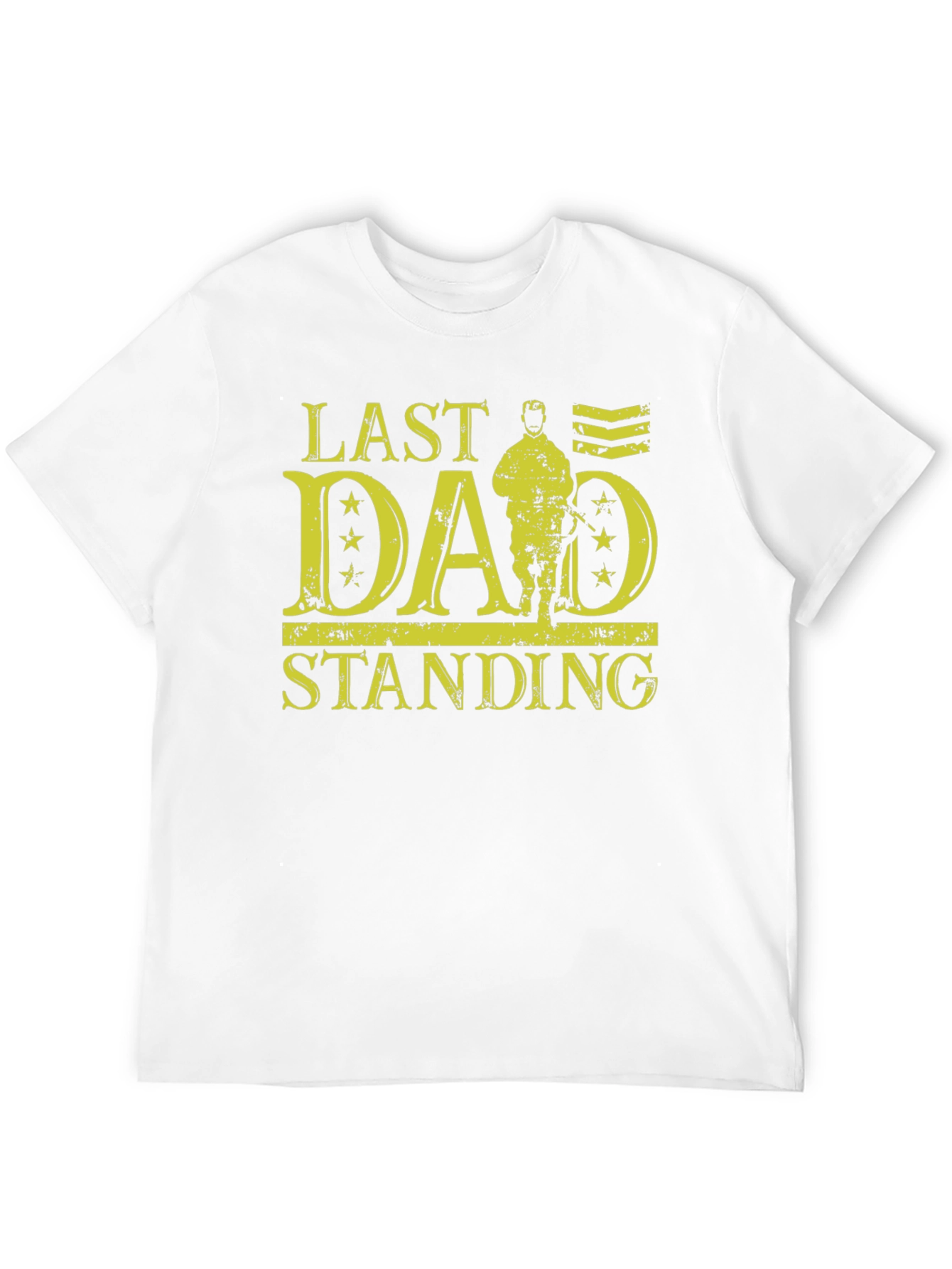 Black Last Dad Standing Graphic Tee view 12