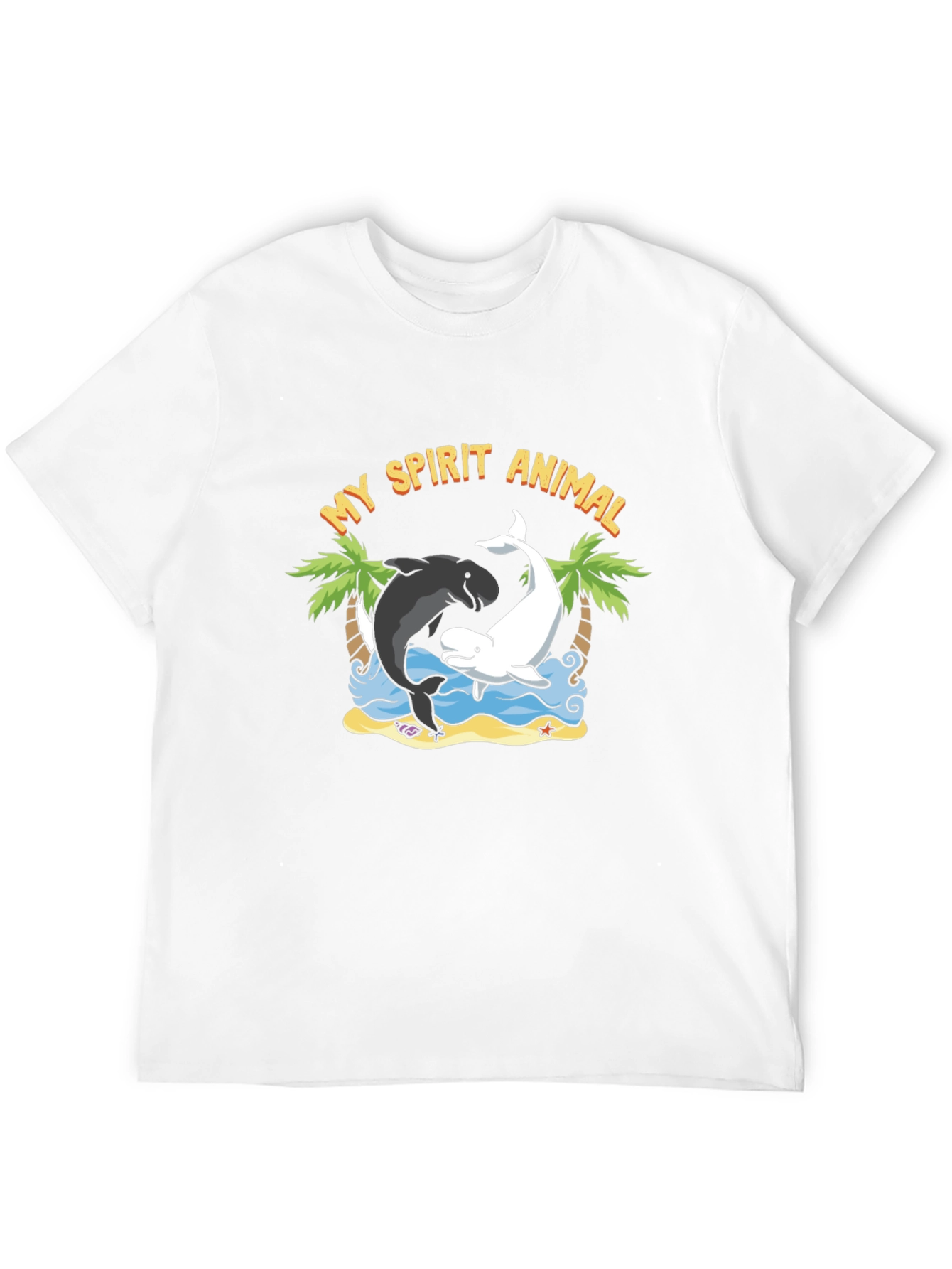 My Spirit Animal T-Shirt - Dolphin Design - 12