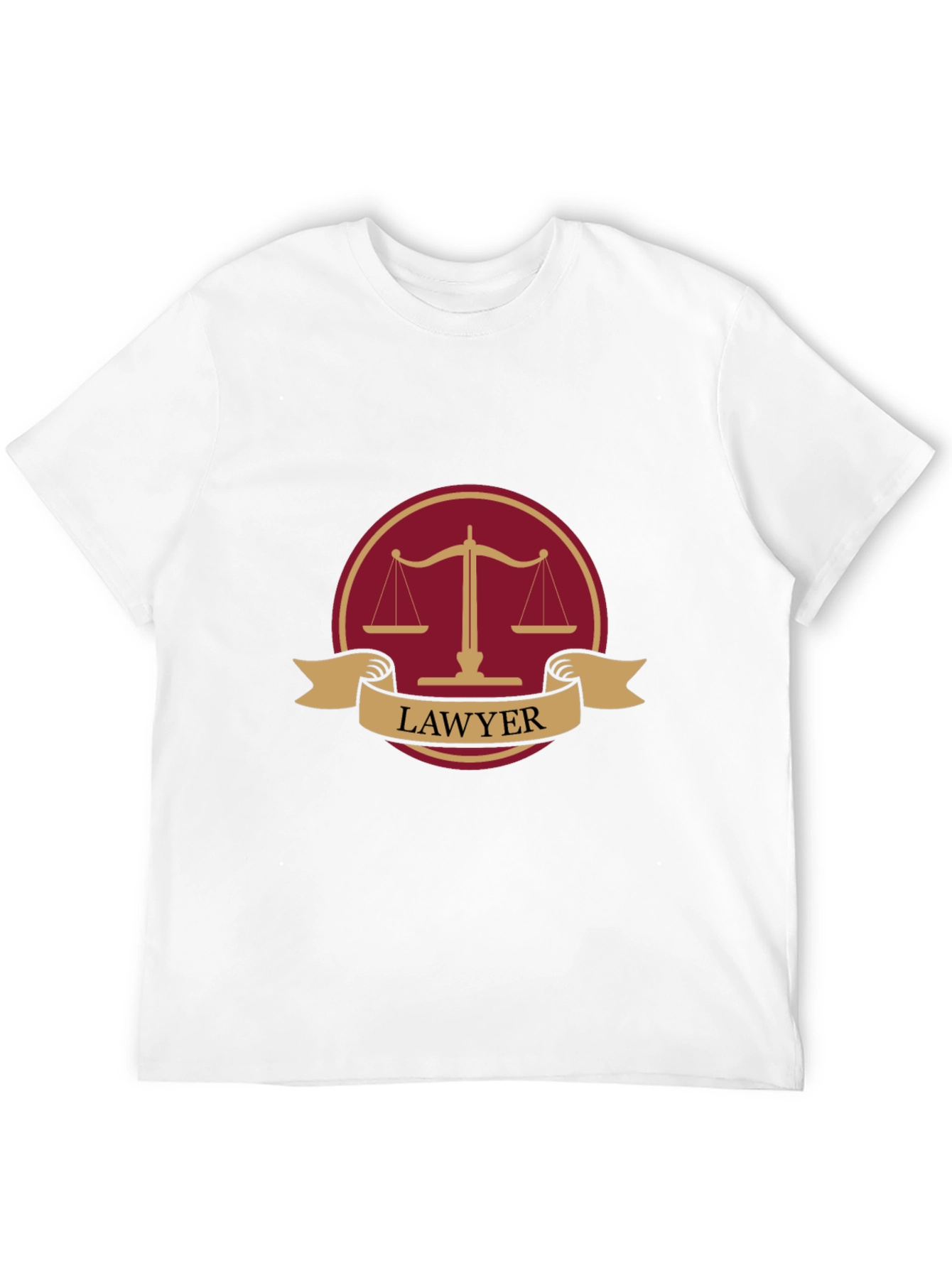 Lawyer Scales of Justice T-Shirt - Attorney Gift - 12