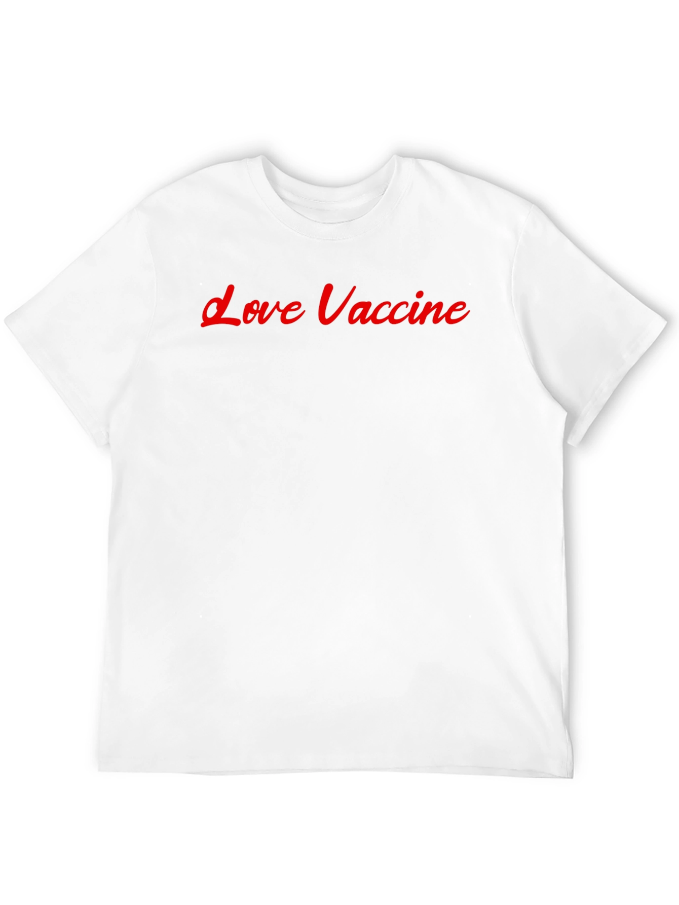 Black Love Vaccine Black Graphic Tee Shirt view 12