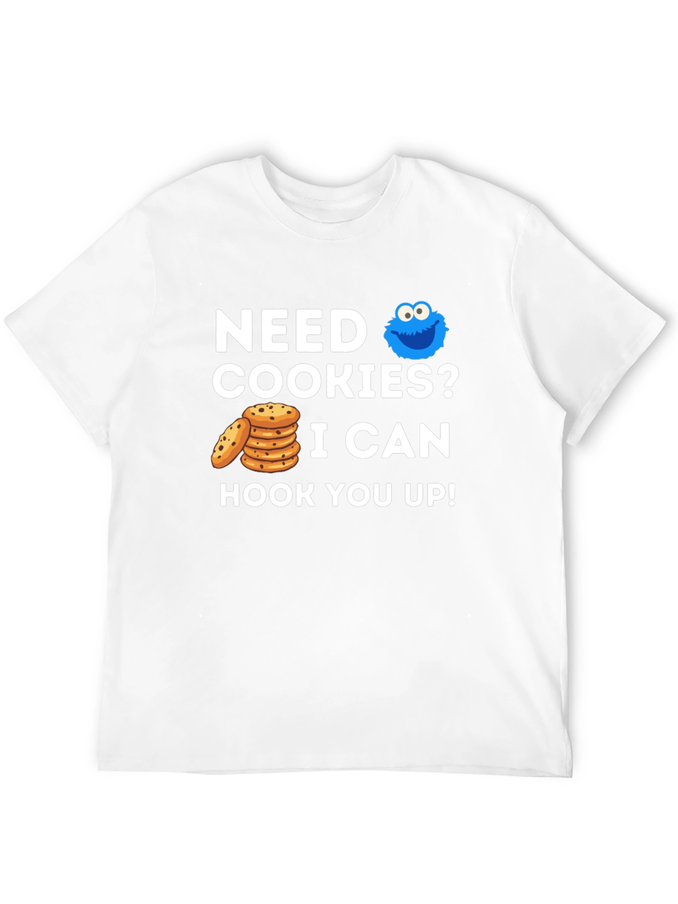 Black Need Cookies? Graphic Tee - Cookie Monster Style! view 12