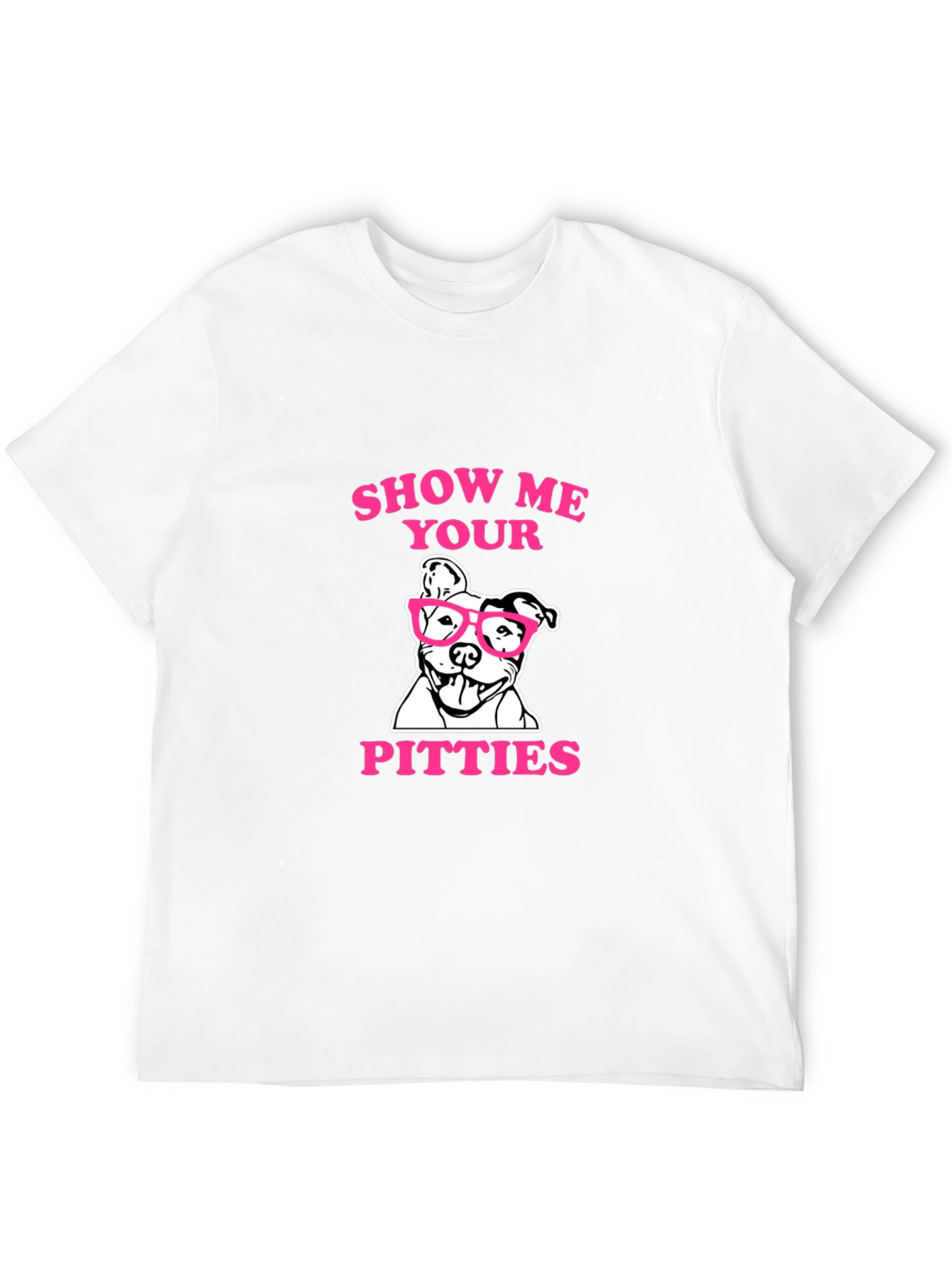 Black Show Me Your Pitties T-Shirt view 12