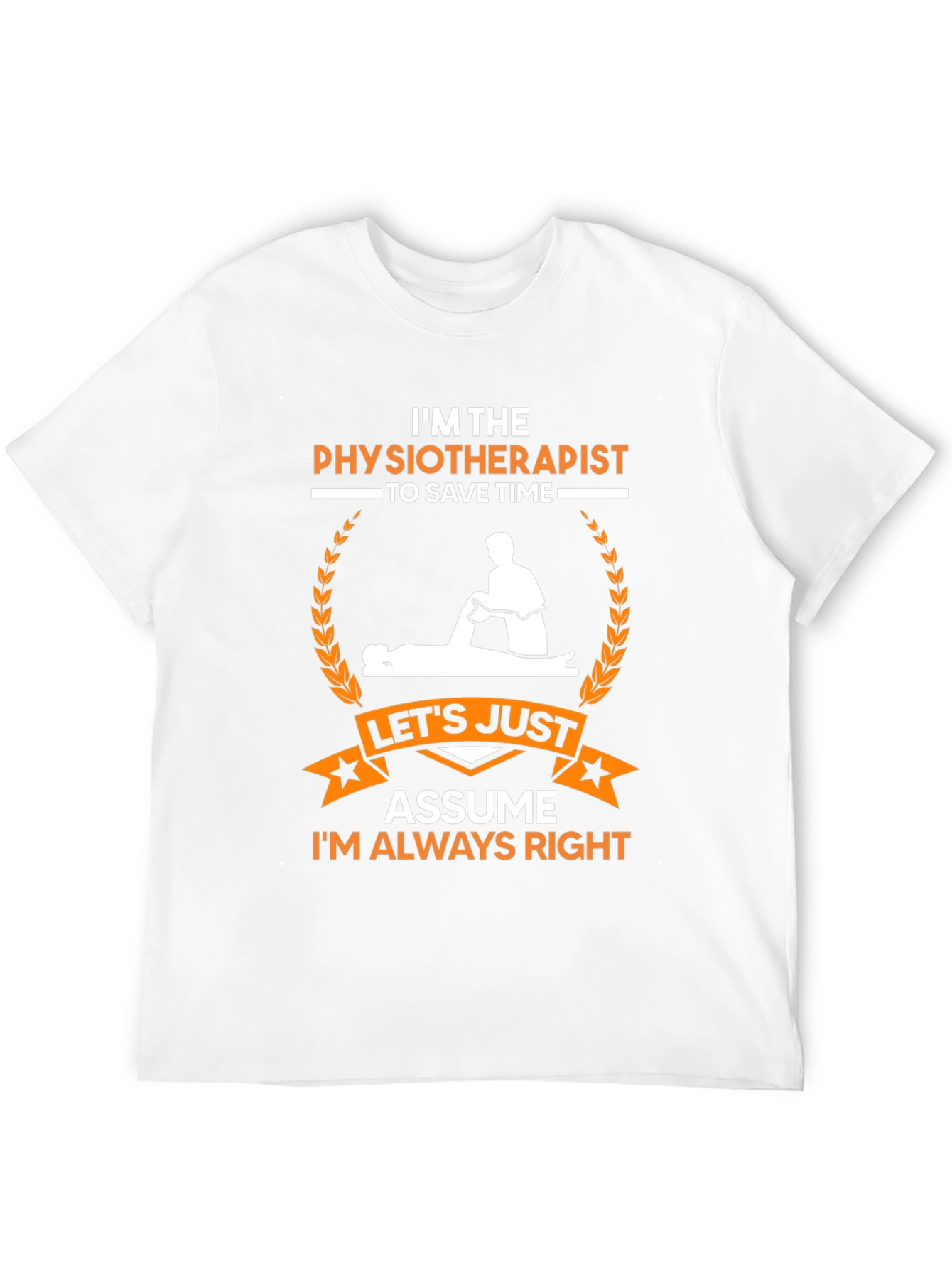Black Physiotherapist Always Right T-Shirt view 12