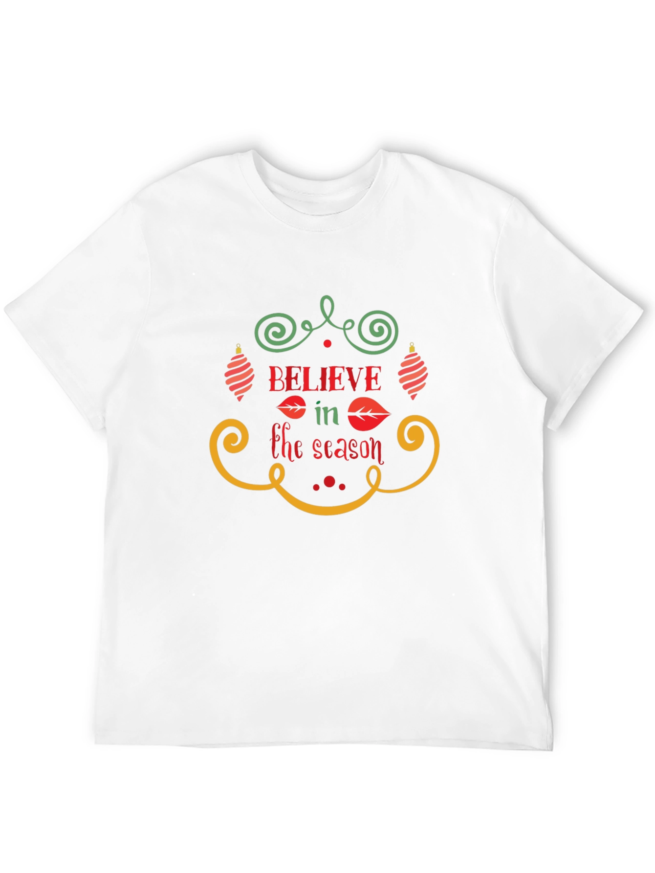 Black Believe in the Season Black Graphic Tee view 12