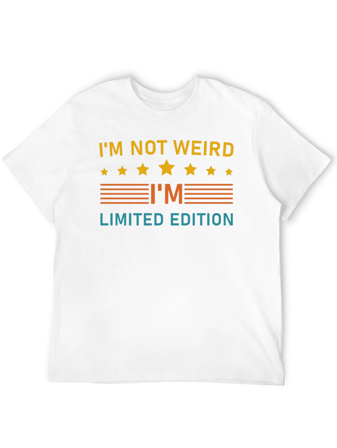 Black I'm Not Weird, I'm Limited Edition T-Shirt view 12