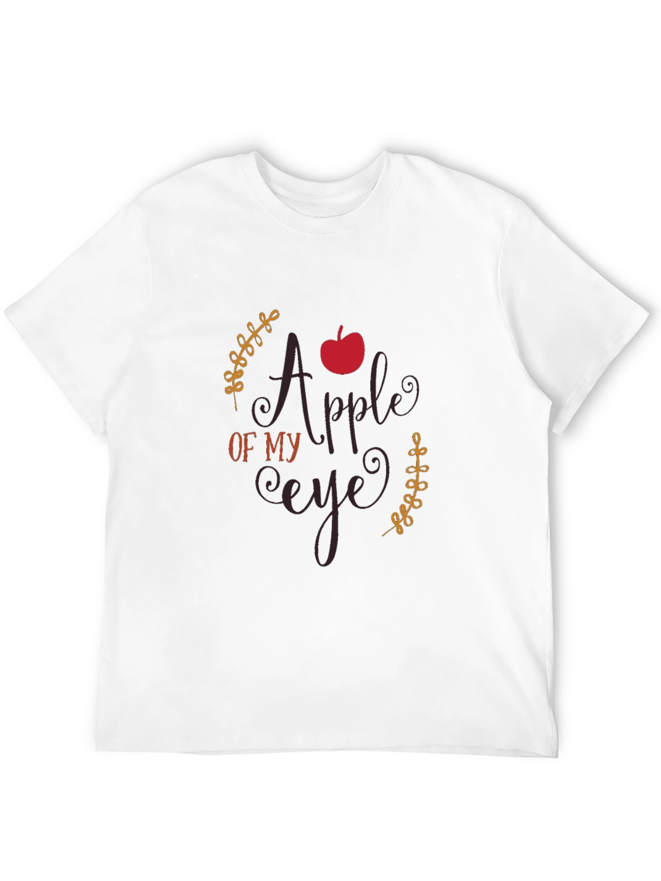 Black Apple of My Eye Graphic Tee - Black view 12