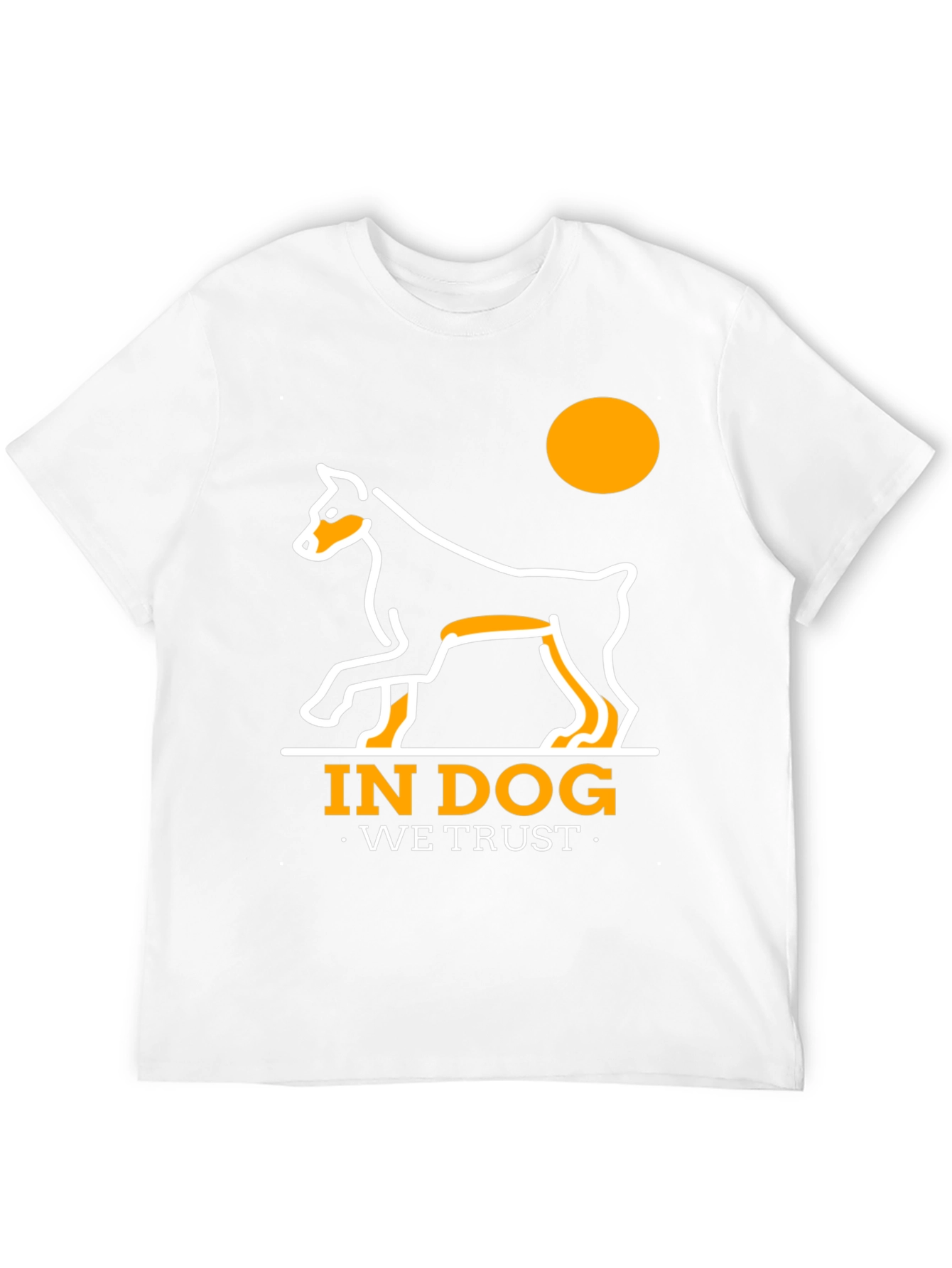 Black In Dog We Trust T-Shirt - Black view 12