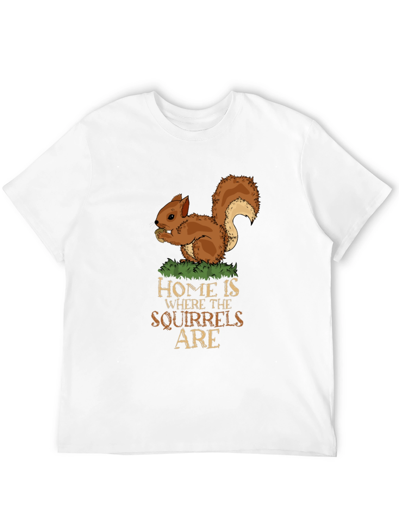 Black Squirrel Lover Tee - Home is Where the Squirrels Are view 12
