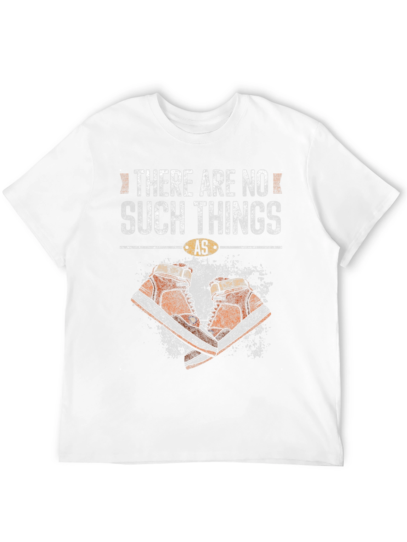 Black There are No Such Things As Sneakers Graphic T-Shirt view 12