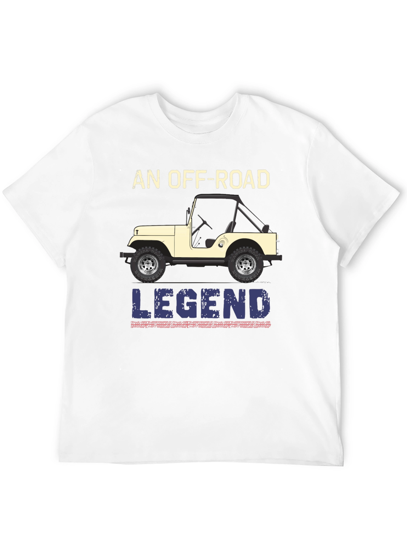 Black Off-Road Legend Graphic Tee view 12