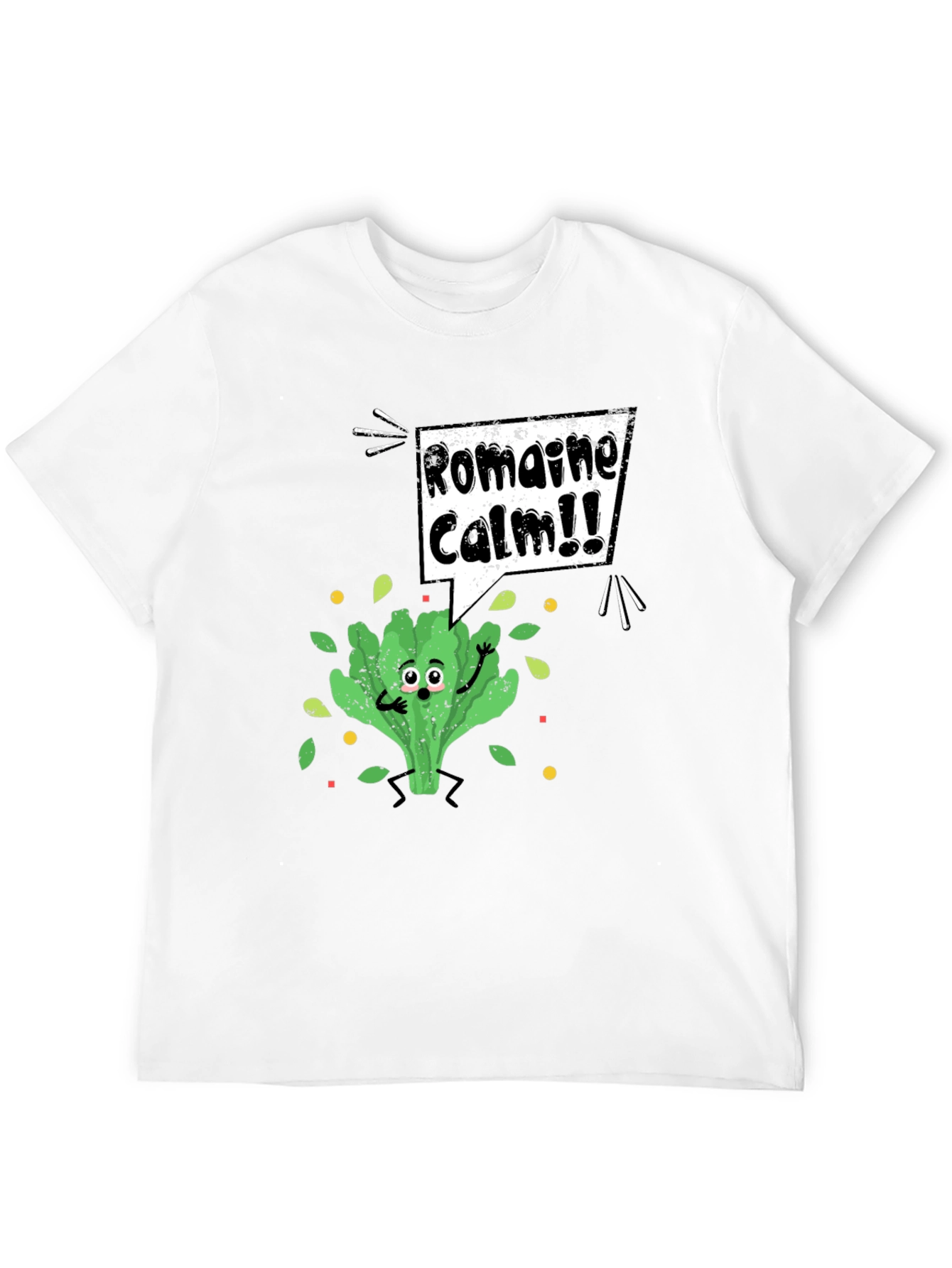 Black Romaine Calm Pun T-Shirt view 12