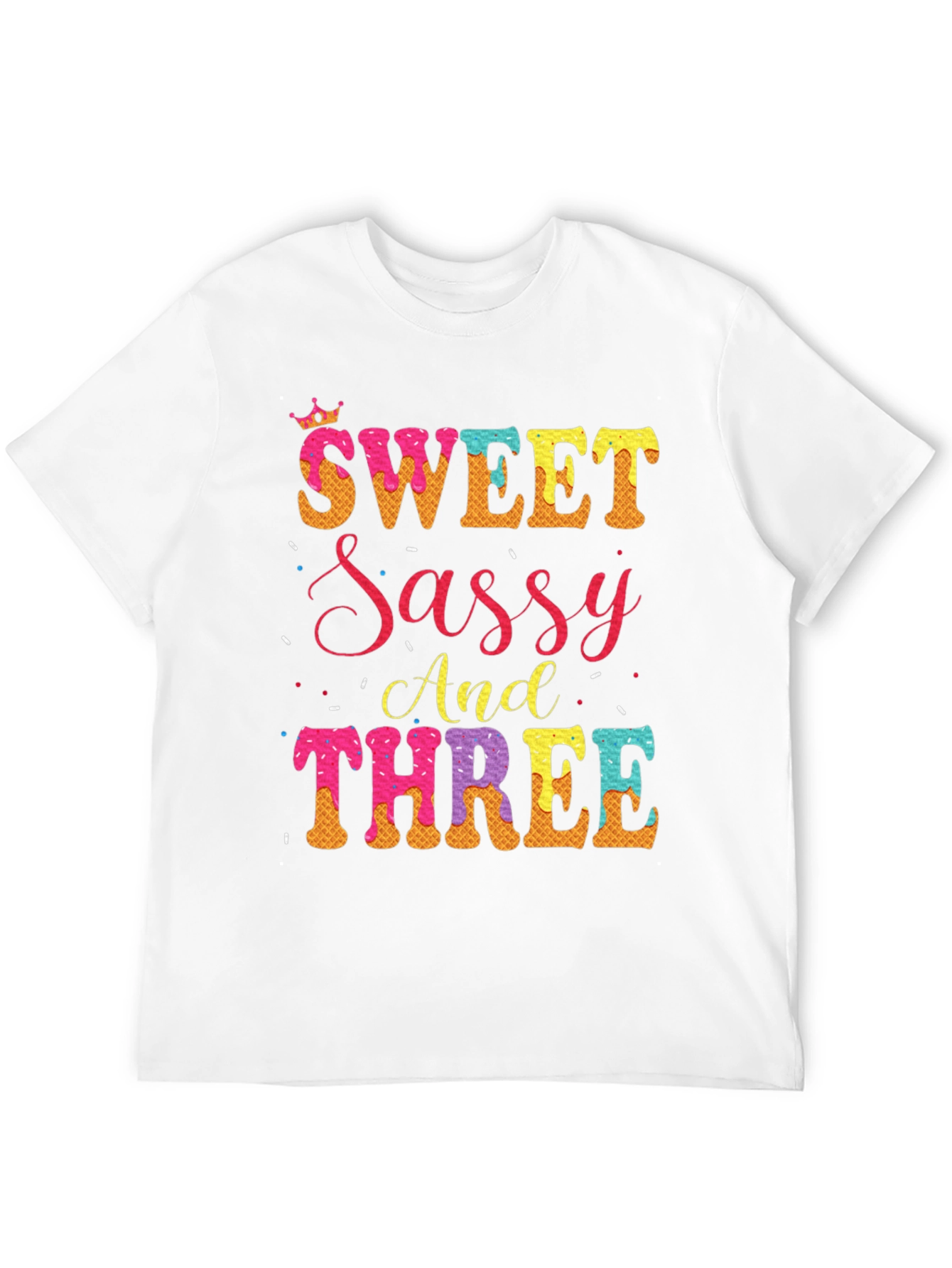 Black Sweet Sassy And Three T-Shirt view 12