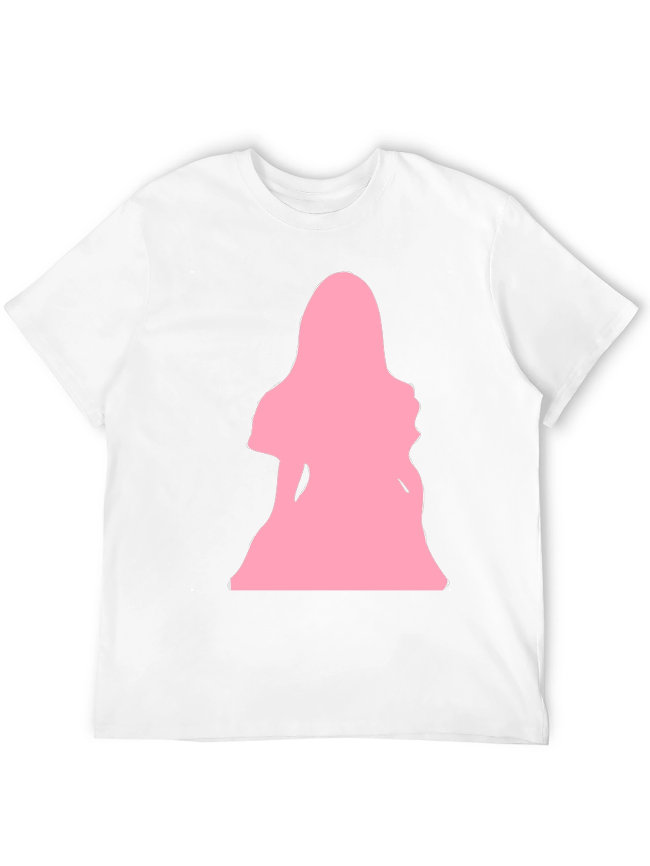 Black Pink Silhouette Graphic T-Shirt - Black view 12