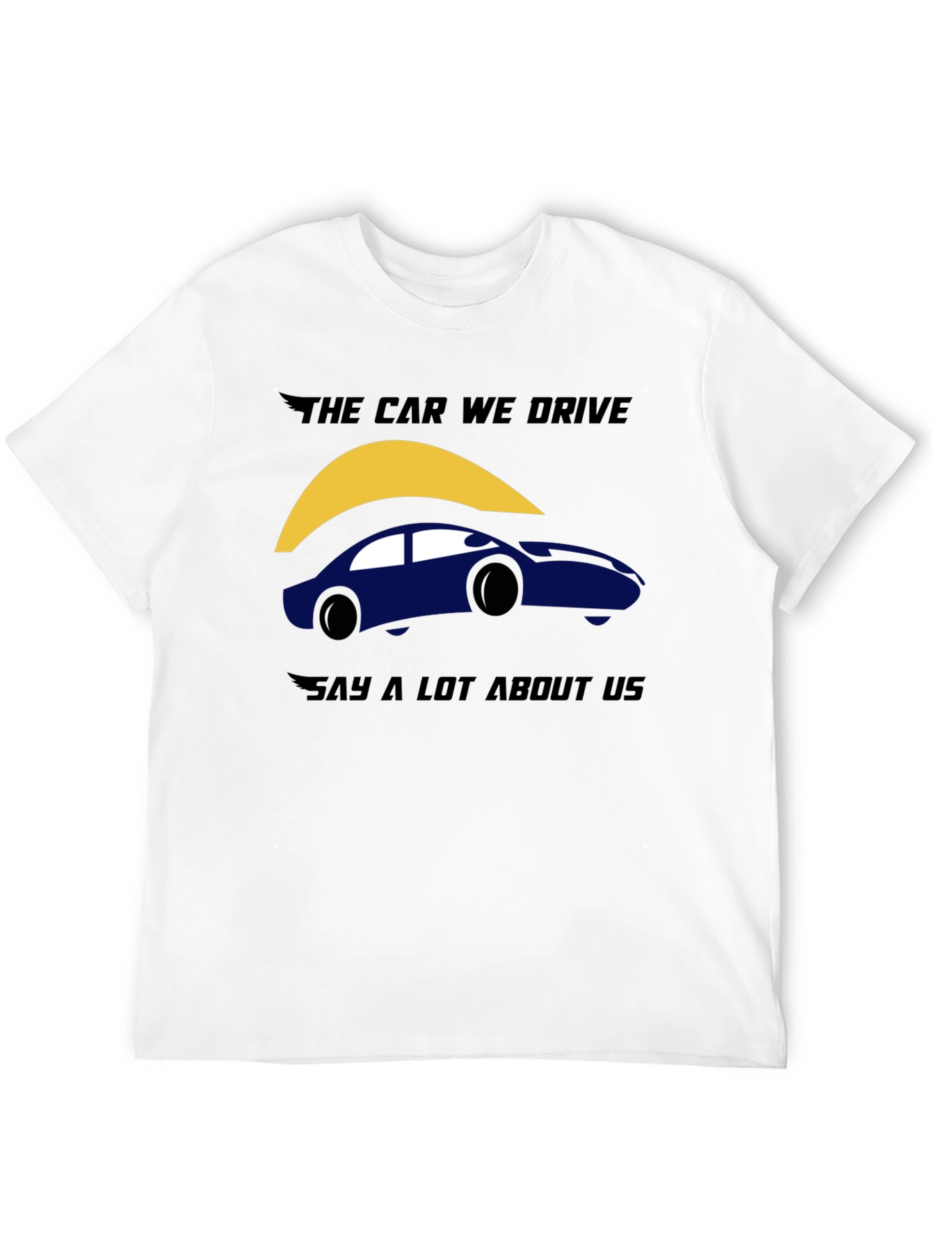 Black The Car We Drive Graphic T-Shirt - Black view 12