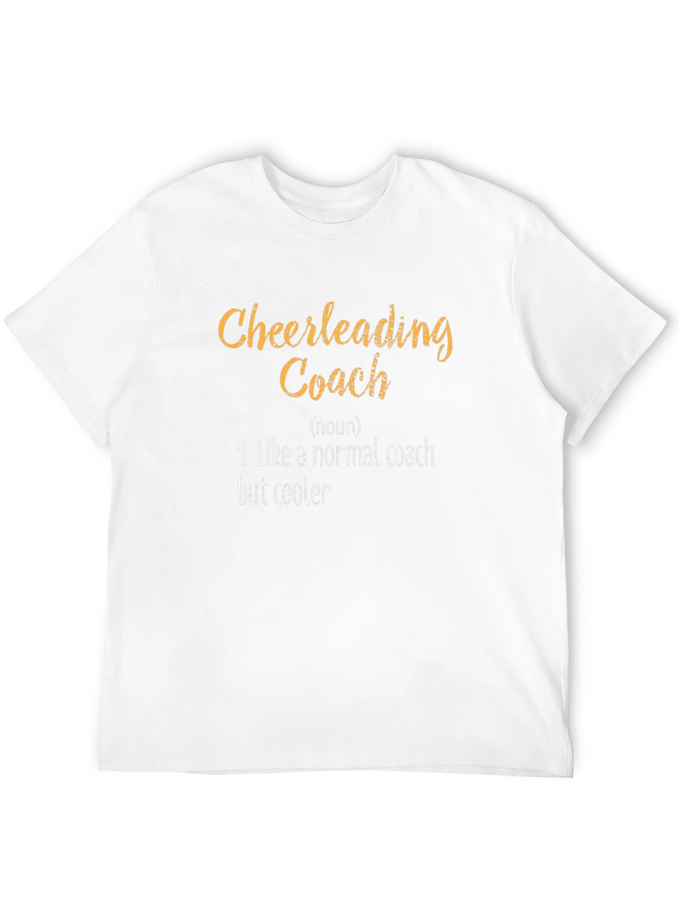 Cheerleading Coach Funny Graphic T-Shirt - 12