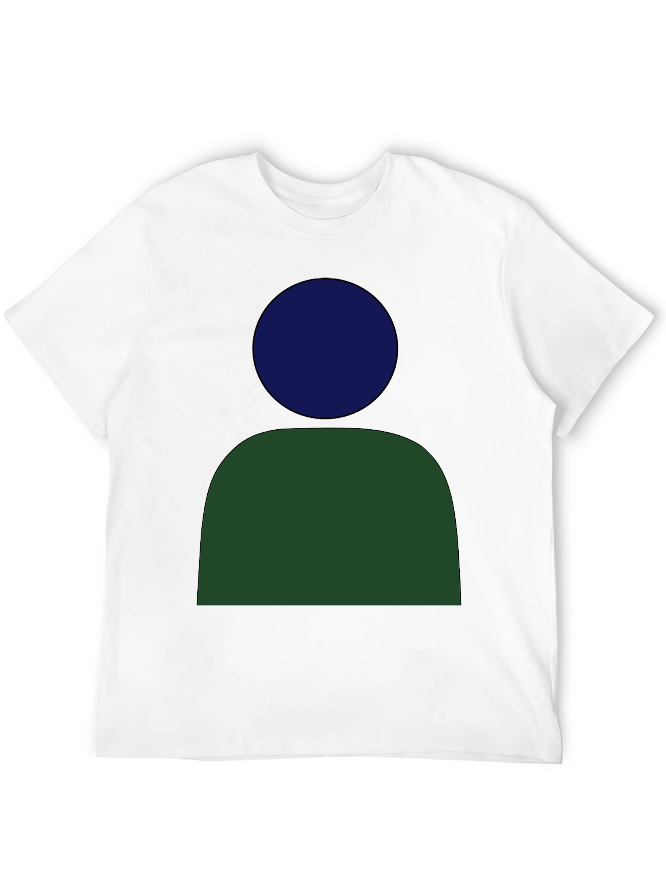 Black Abstract Graphic Tee - Modern Casual Style view 12