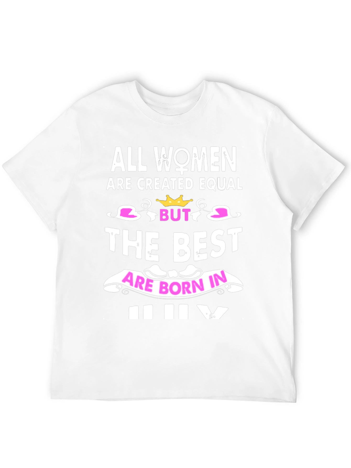 Black Women Born In July Graphic Tee view 12