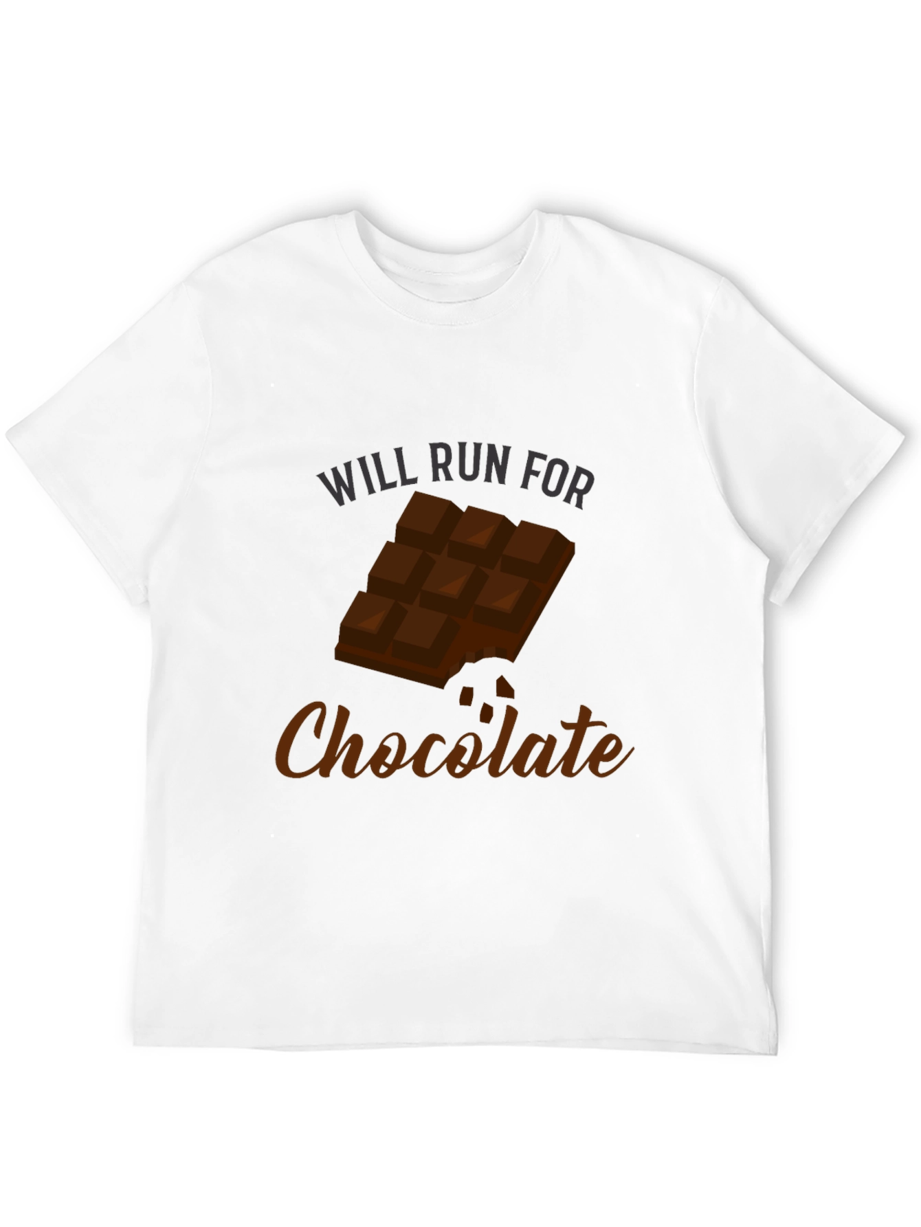 Black Will Run For Chocolate Graphic Tee view 12