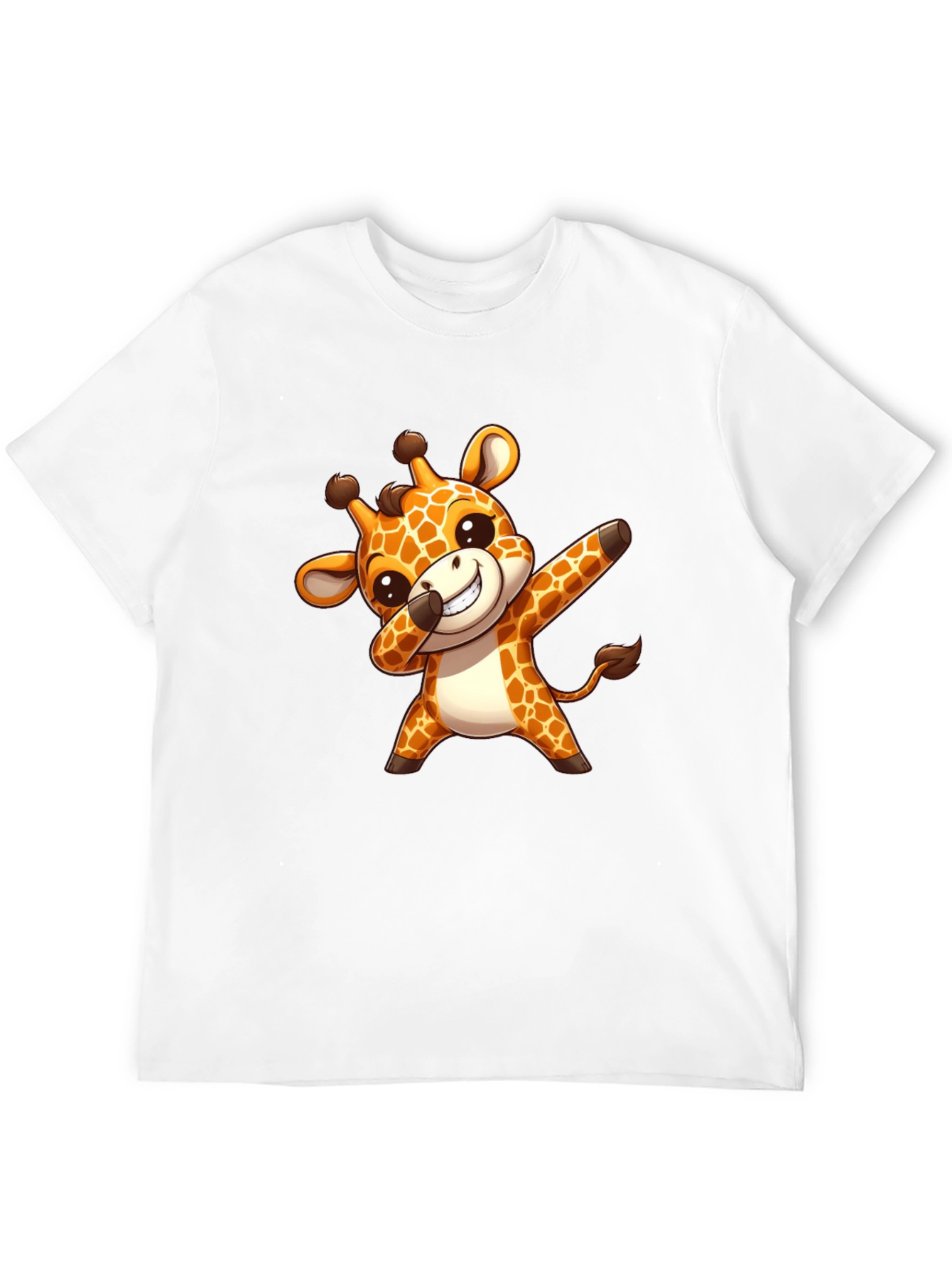 Black Cute Giraffe Dab T-Shirt - Trendy & Unique Design view 12