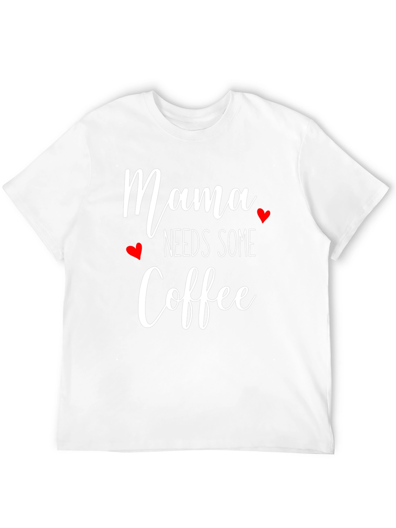 Black Mama Needs Some Coffee T-Shirt - Cute Women's Tee view 12