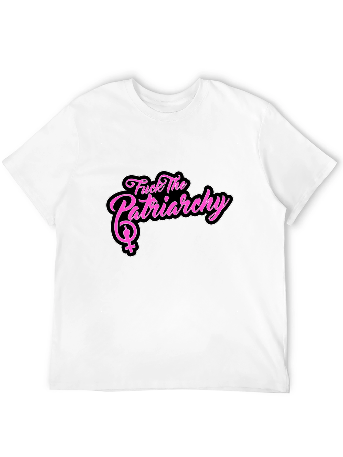 Black Feminist Statement T-Shirt - Fuck The Patriarchy Tee view 12