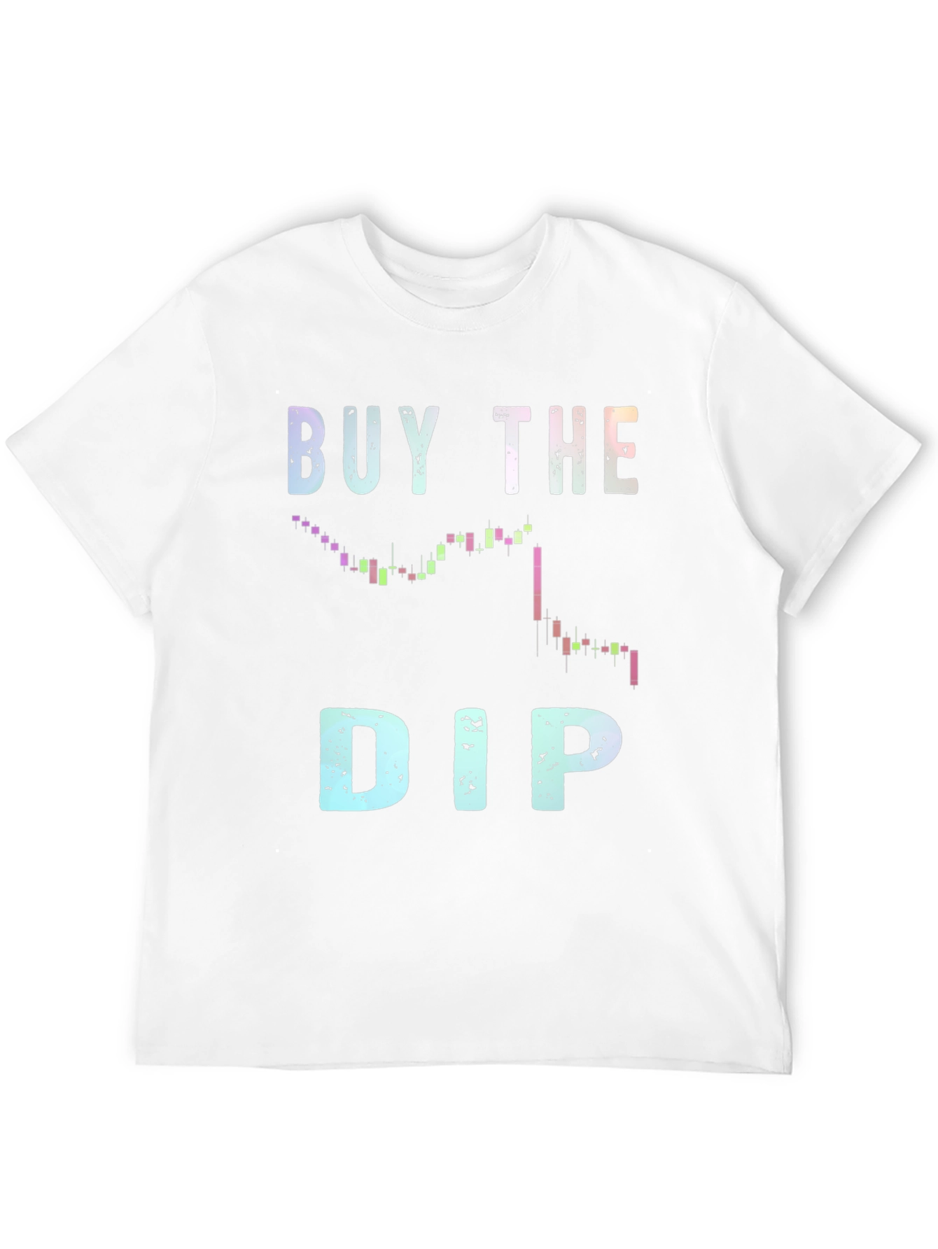 Black Buy the Dip T-Shirt - Crypto Investor Apparel view 12