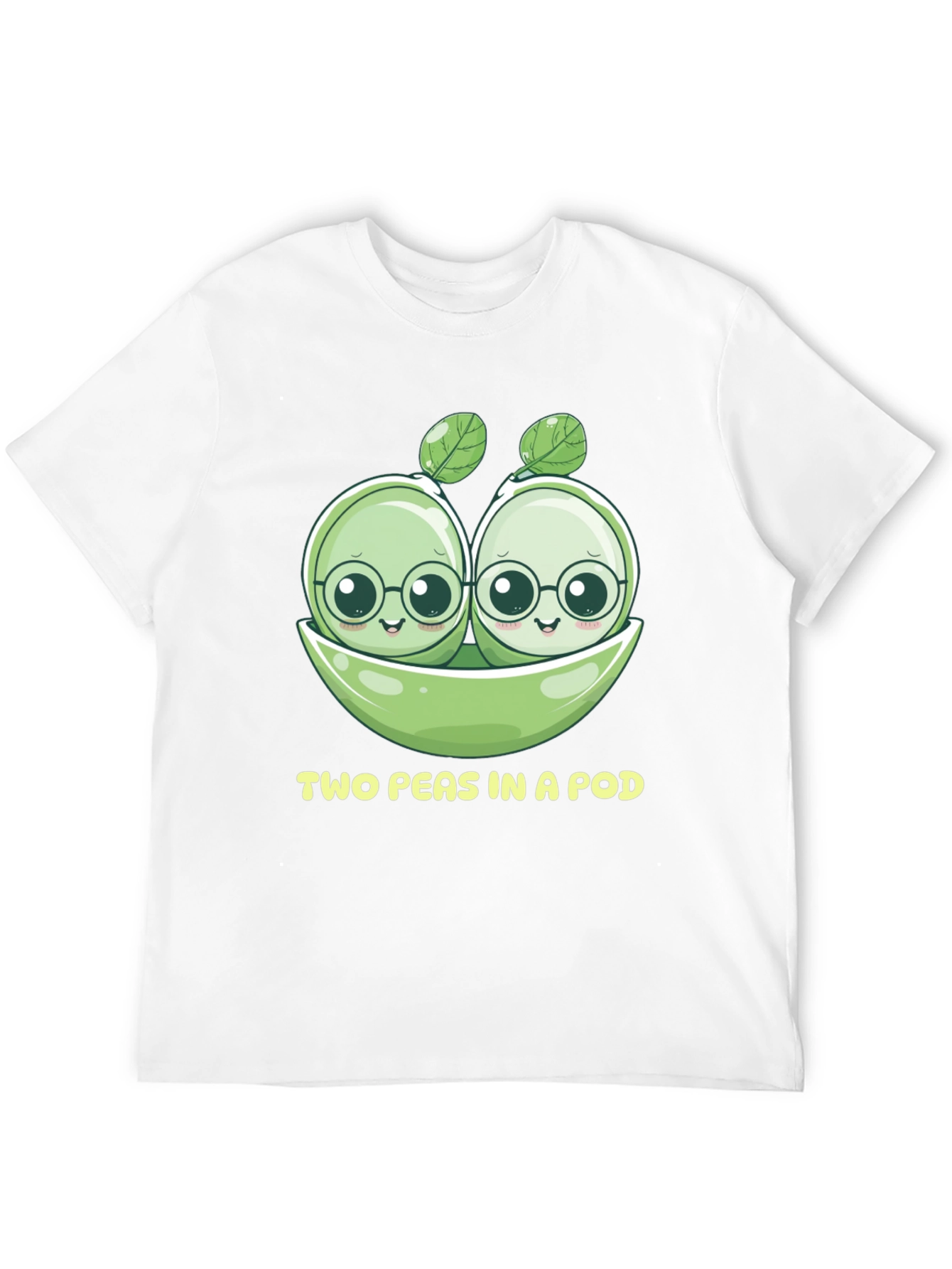 Black Two Peas in a Pod Graphic Tee view 12