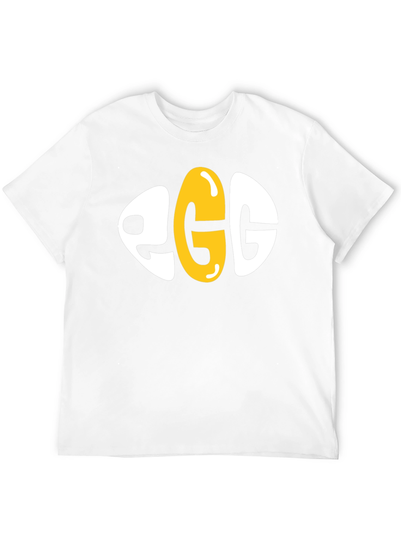Black Egg Graphic Novelty T-Shirt - Unisex view 12