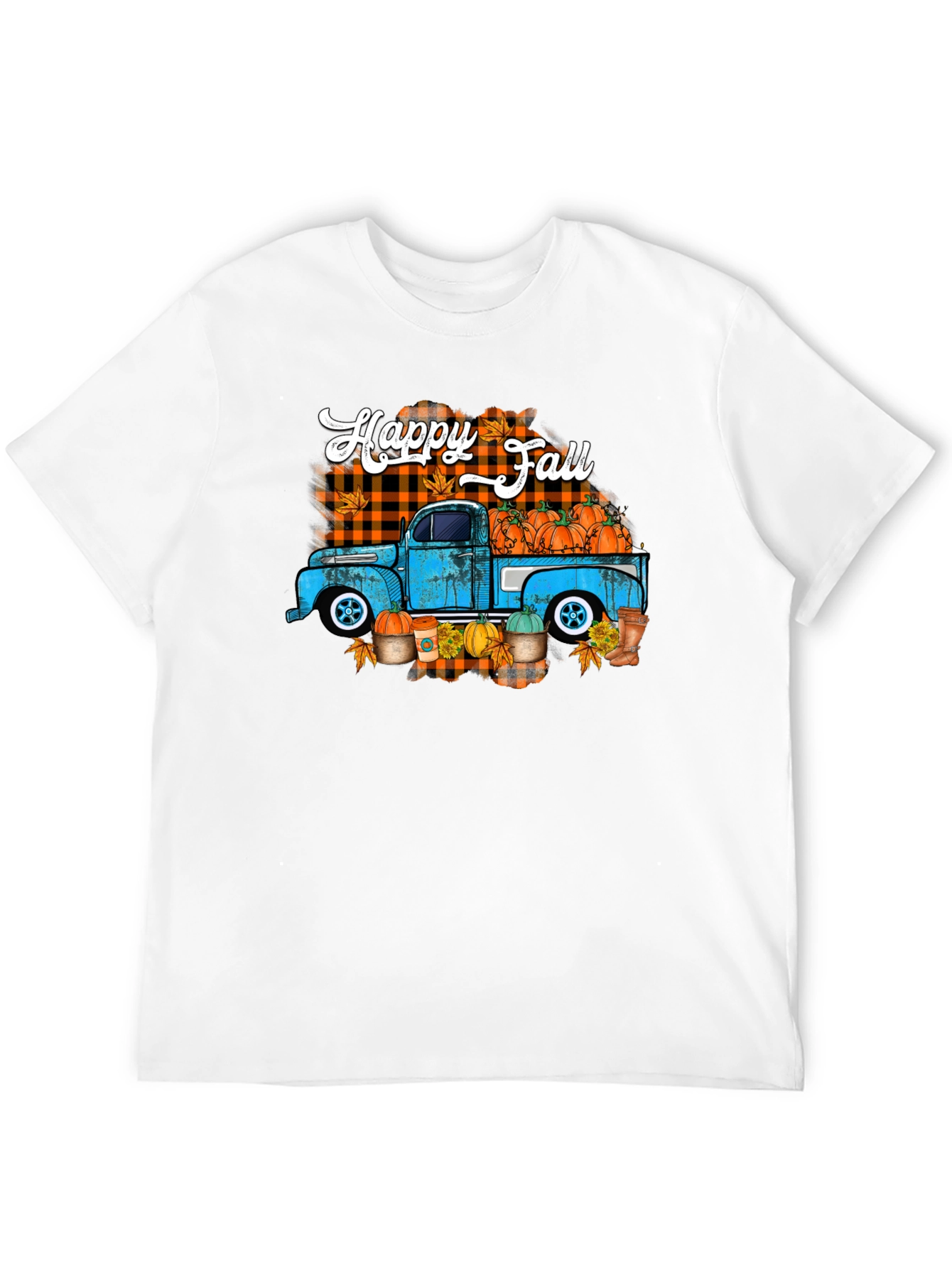 Happy Fall Truck Tee - Autumn Vibes - 12
