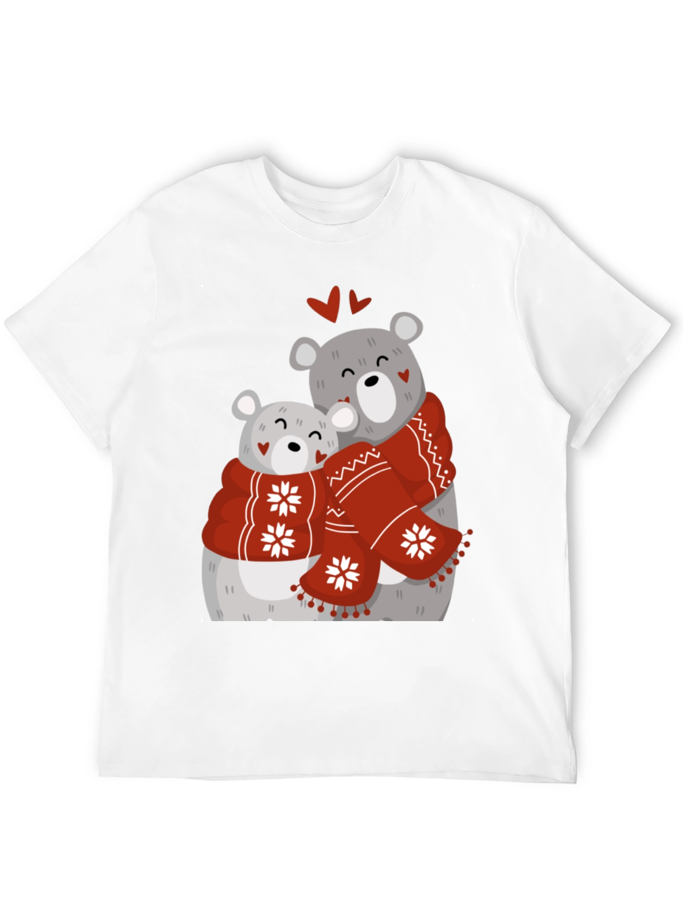 Black Bear Hug Graphic T-Shirt view 12